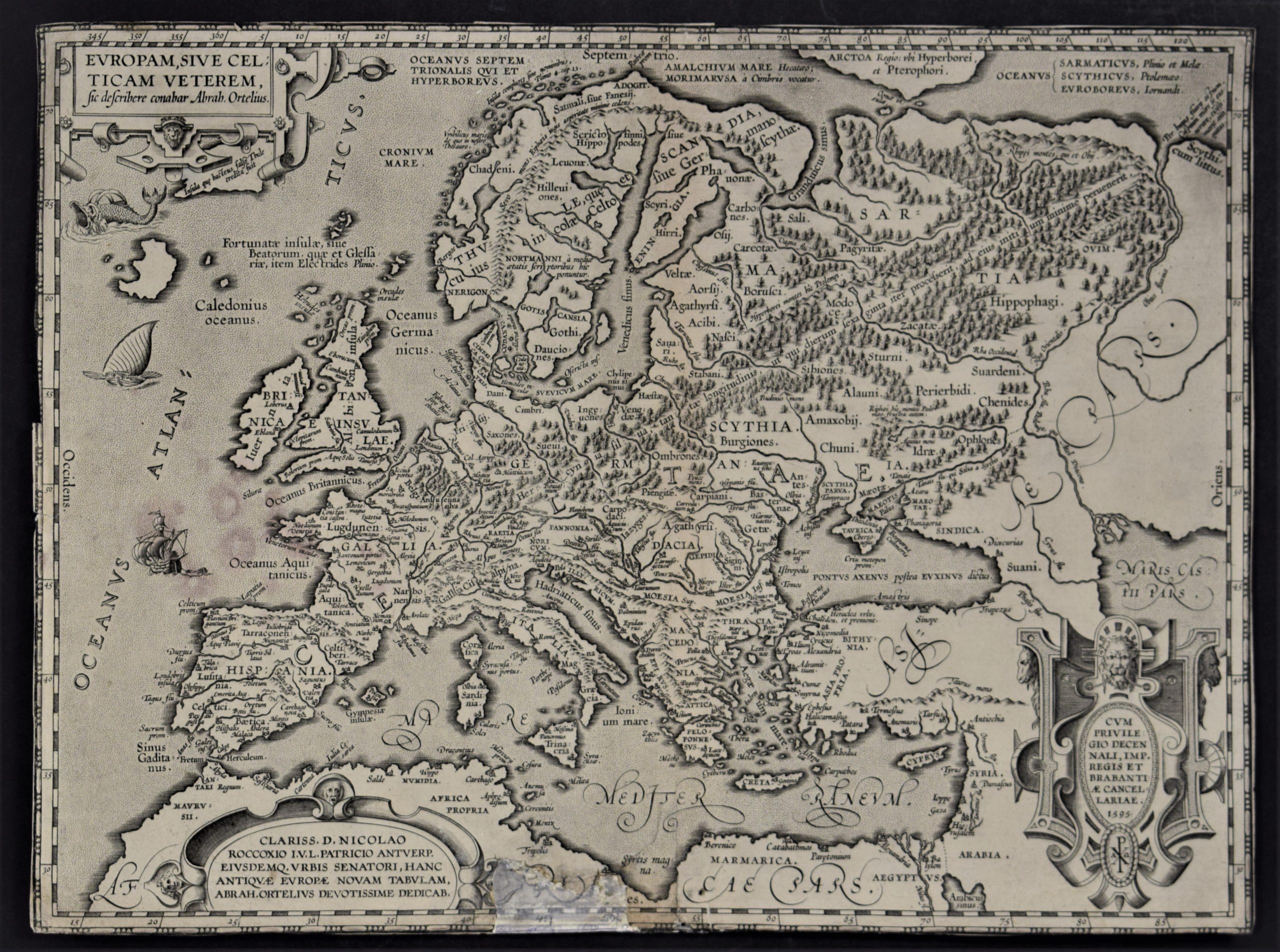 Ortelius, A.: Europam, sive Celticam veterem
