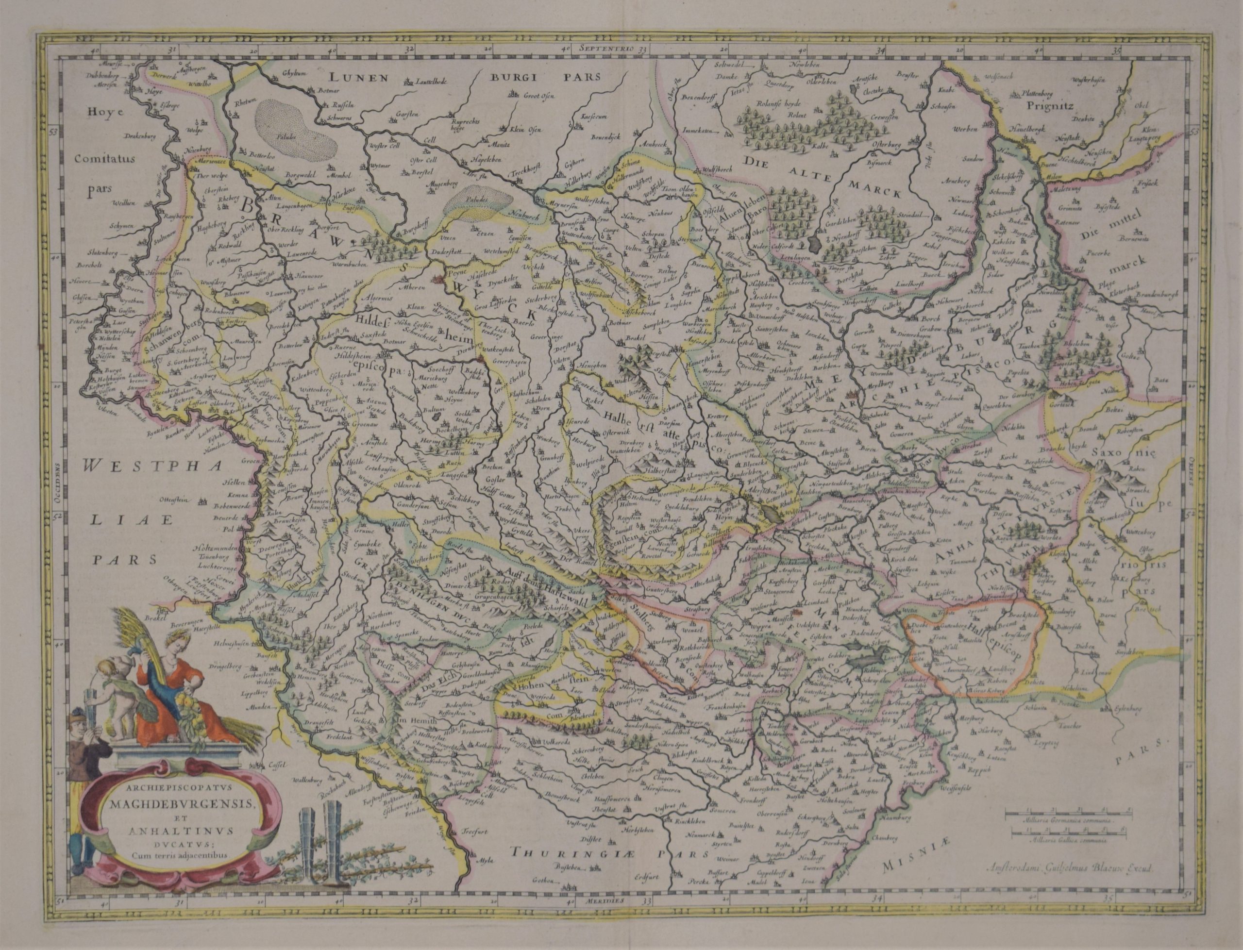 Blaeu, W. J.: Archiepiscopatus Maghdeburgensis et Anhaltinus Ducatus