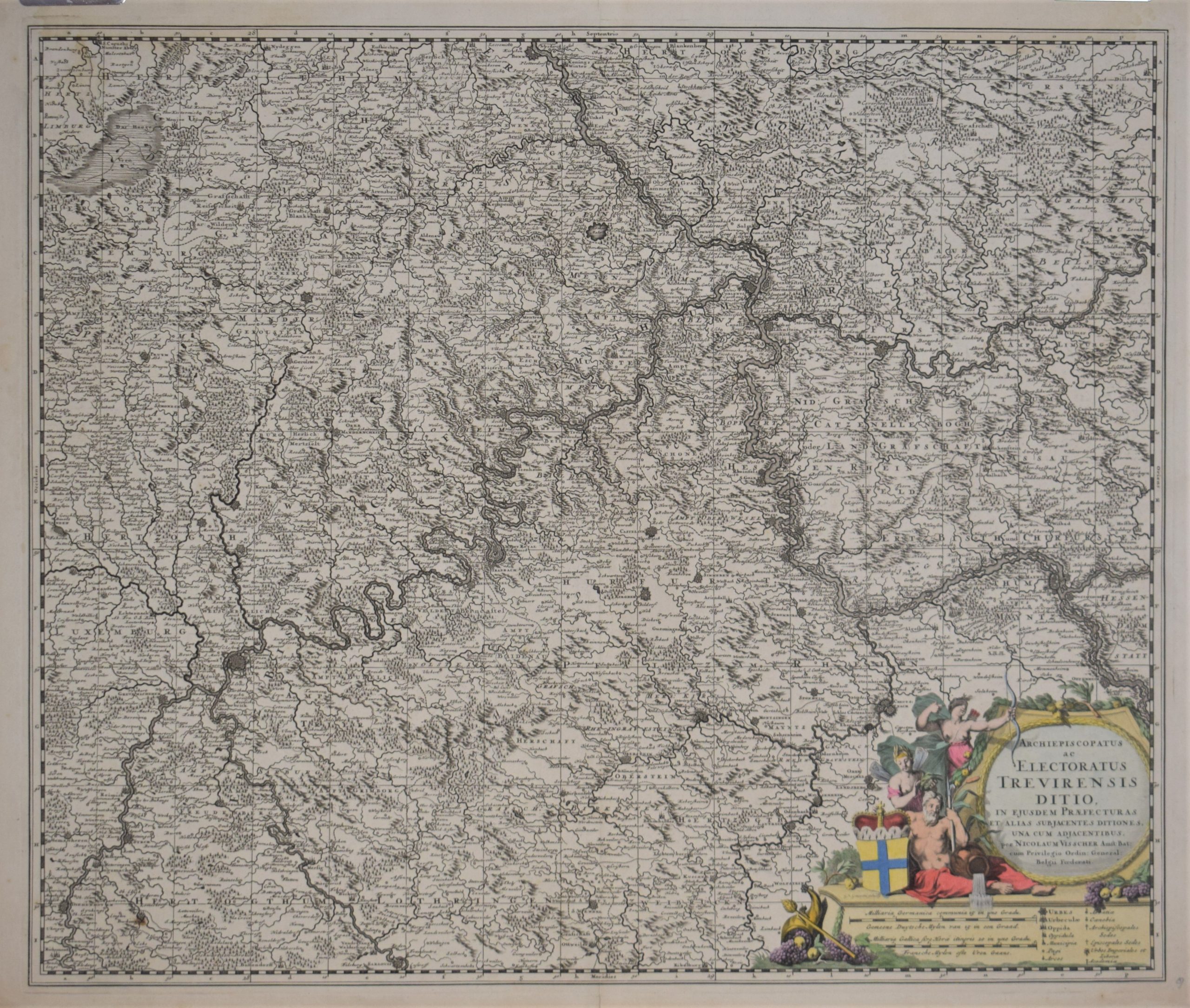 Visscher, N.: Archiepiscopatus ac Electoratus Trevirensis Ditio