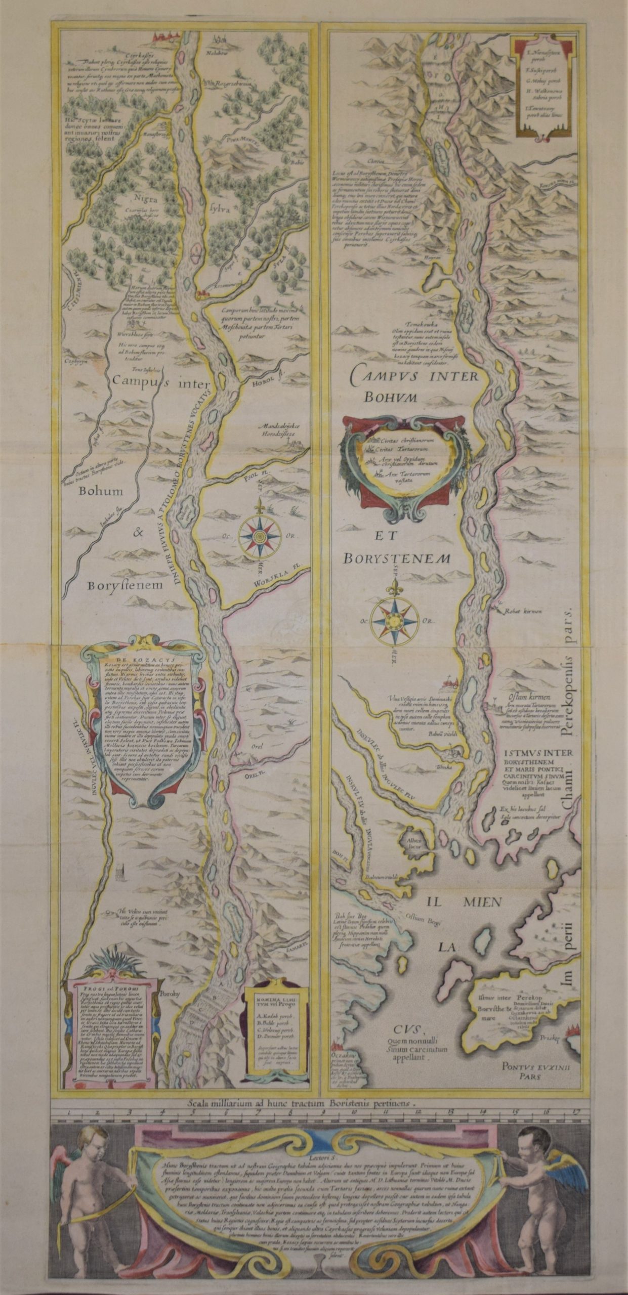 Blaeu, W.J.: Campus Inter Bohum et Borystenem