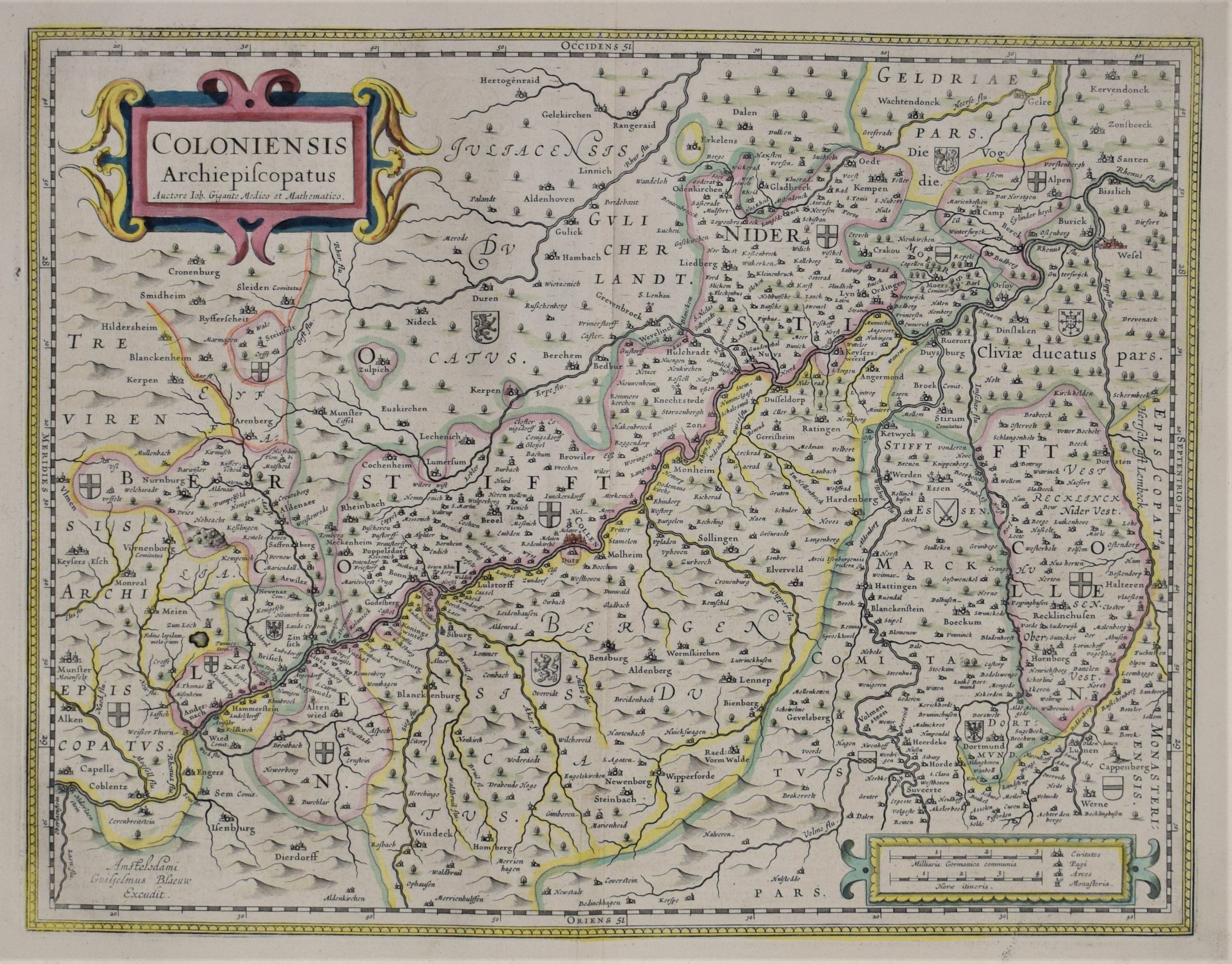 Blaeu, W. J.: Coloniensis Archiepiscopatus