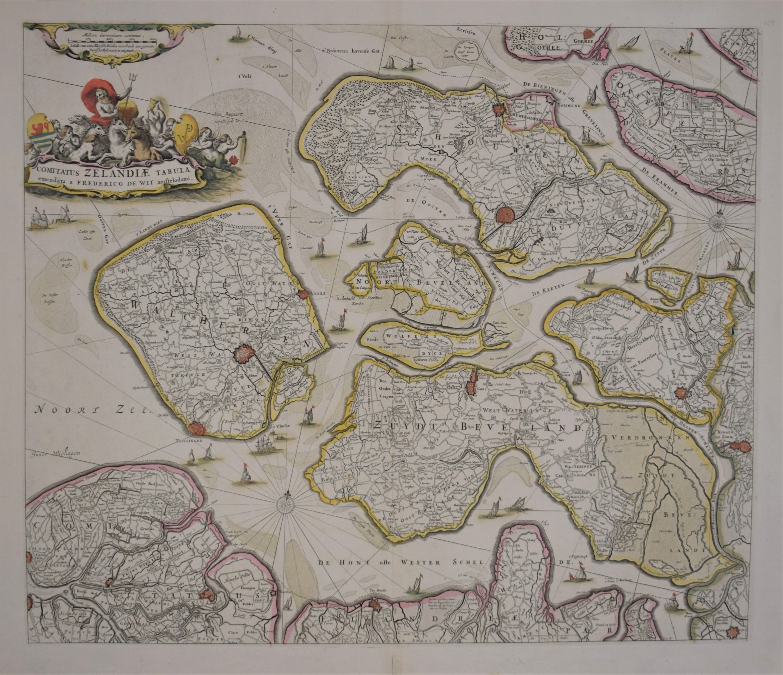 Wit, Frederick de: Comitatus Zelandiae