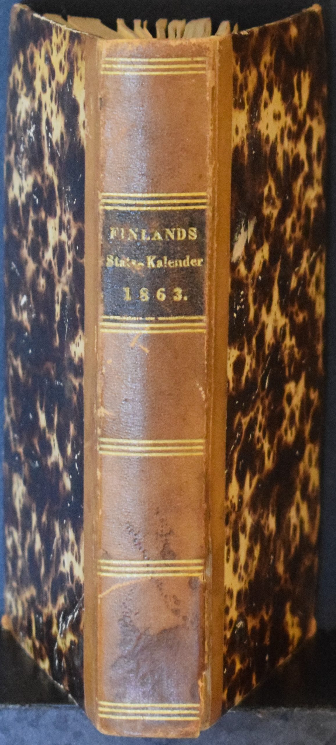 Finlands stats-kalender för året 1863