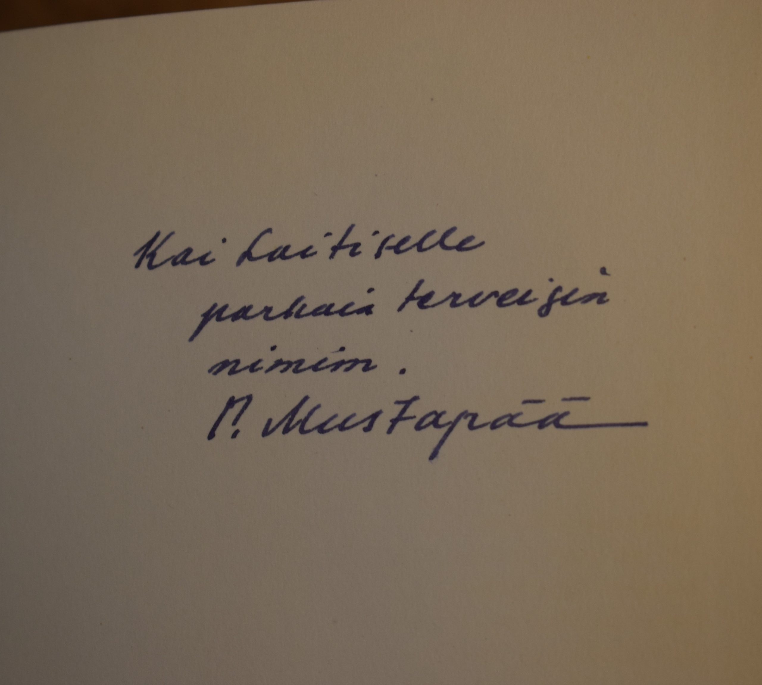 Mustapää, P.: Linnustaja (omiste) - Image 2