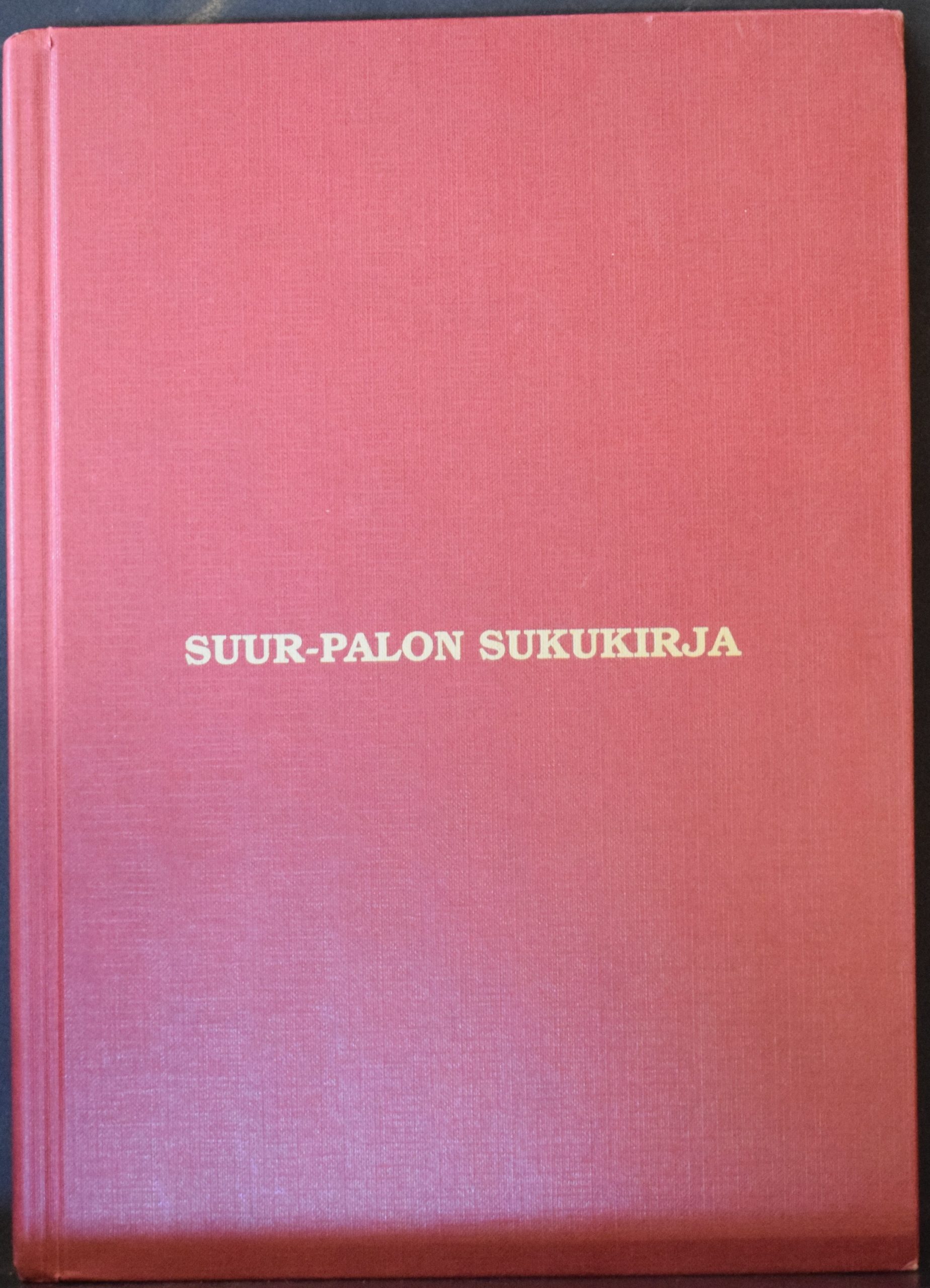 Suur-Palon sukukirja