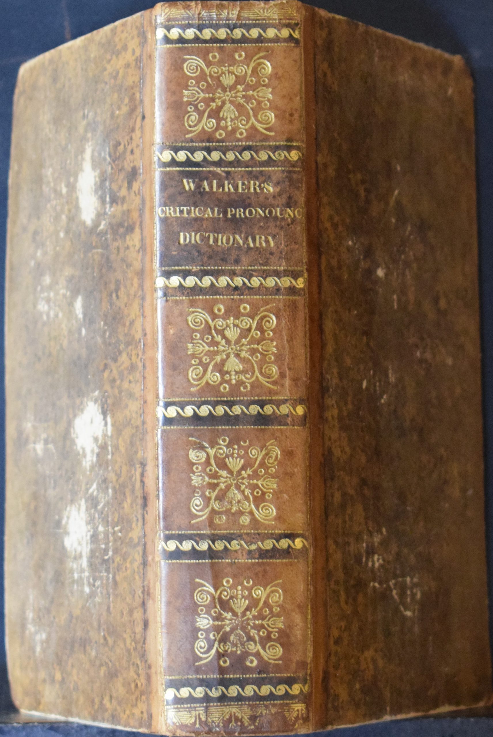 Walker John: A Critical Pronouncing Dictionary and Expositor of the English Language