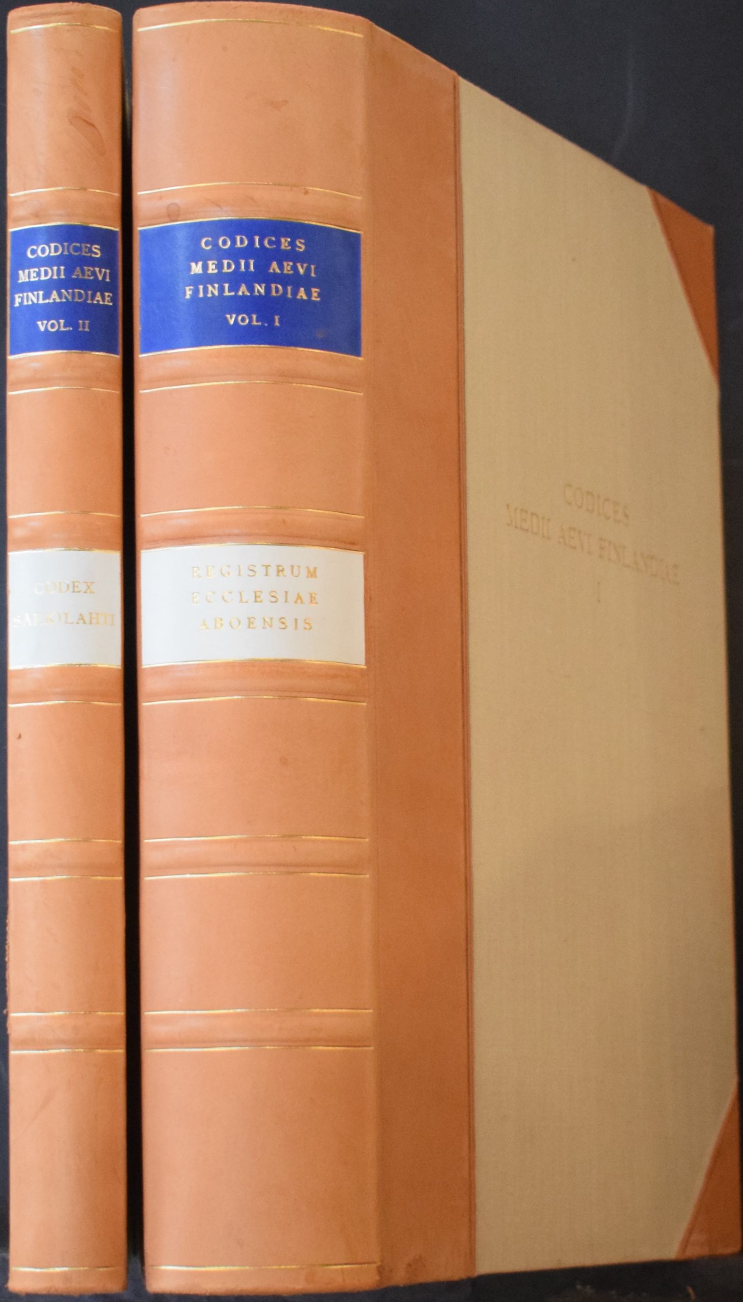 Jaakkola, Jalmari: Registrum ecclesiae aboensis (Musta kirja - Svartboken) + Codex Särkilahti