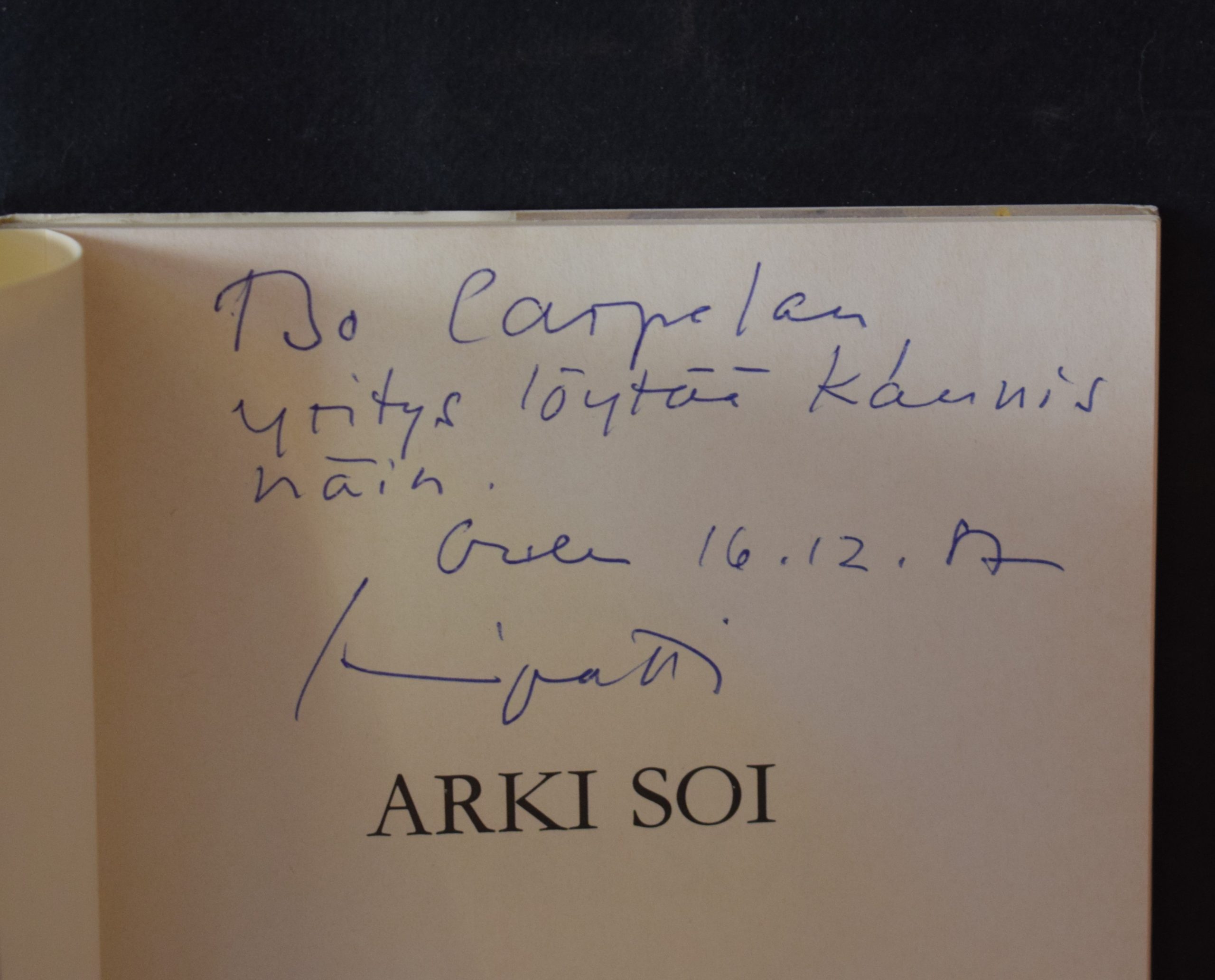 Ripatti, Aku Kimmo: Arki soi (omiste) - Image 2