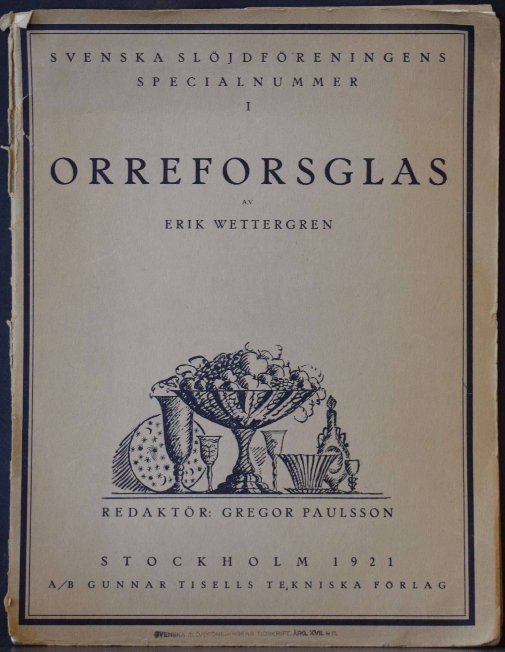 Erik Wettergren Orreforsglas