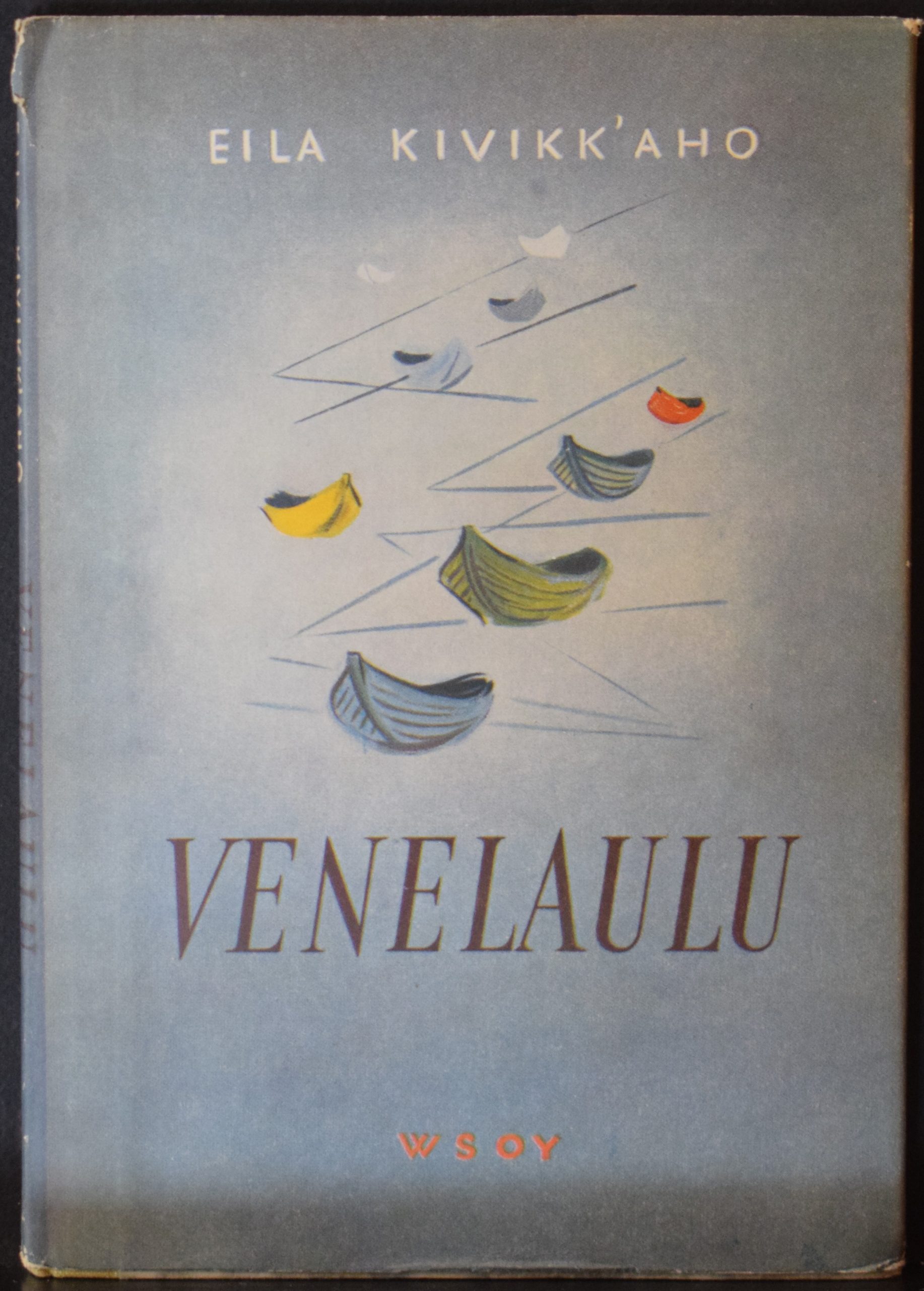 Eila Kivikk’aho Venelaulu Tekijän omiste Rouva ja Maisteri Kai Laitiselle