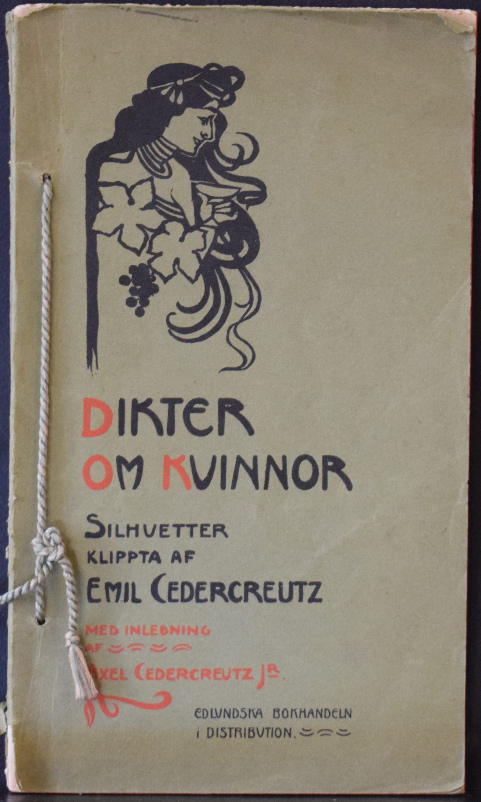 Cedercreutz, Emil: Dikter om kvinnor (dedikation)