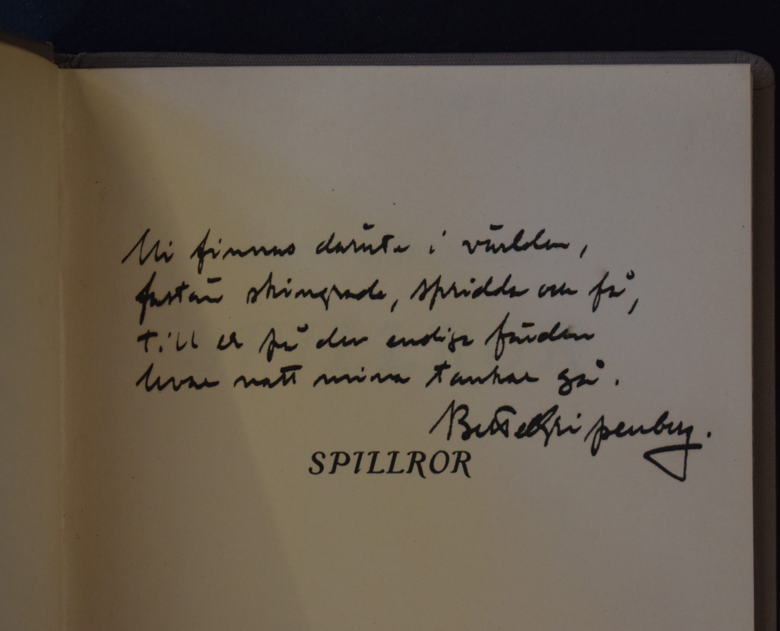 Gripenberg, Bertel: Spillror - Image 2
