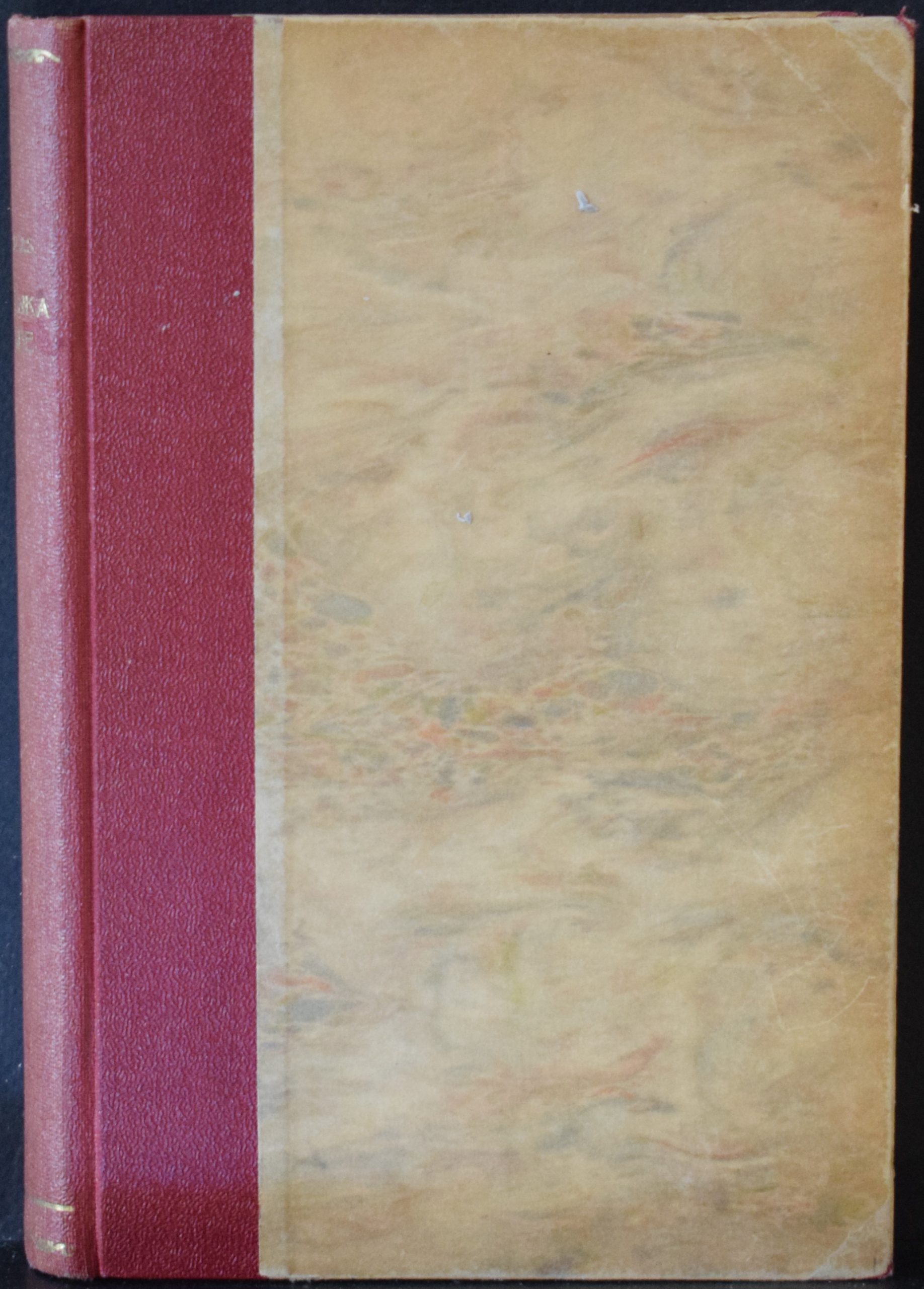 Aino Kallas Katinka Rabe. Kirja lapsesta. Tekijän omiste Juhani Aholle