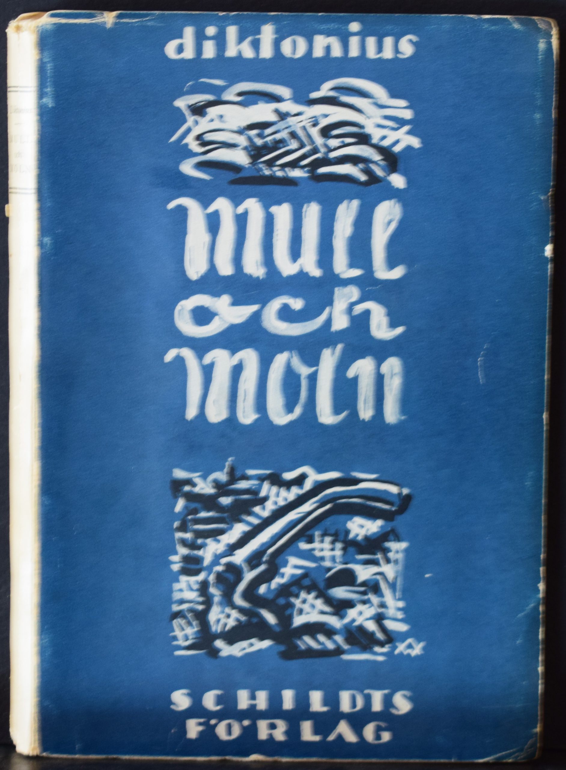Diktonius, Elmer: Mull och moln (dedikation)