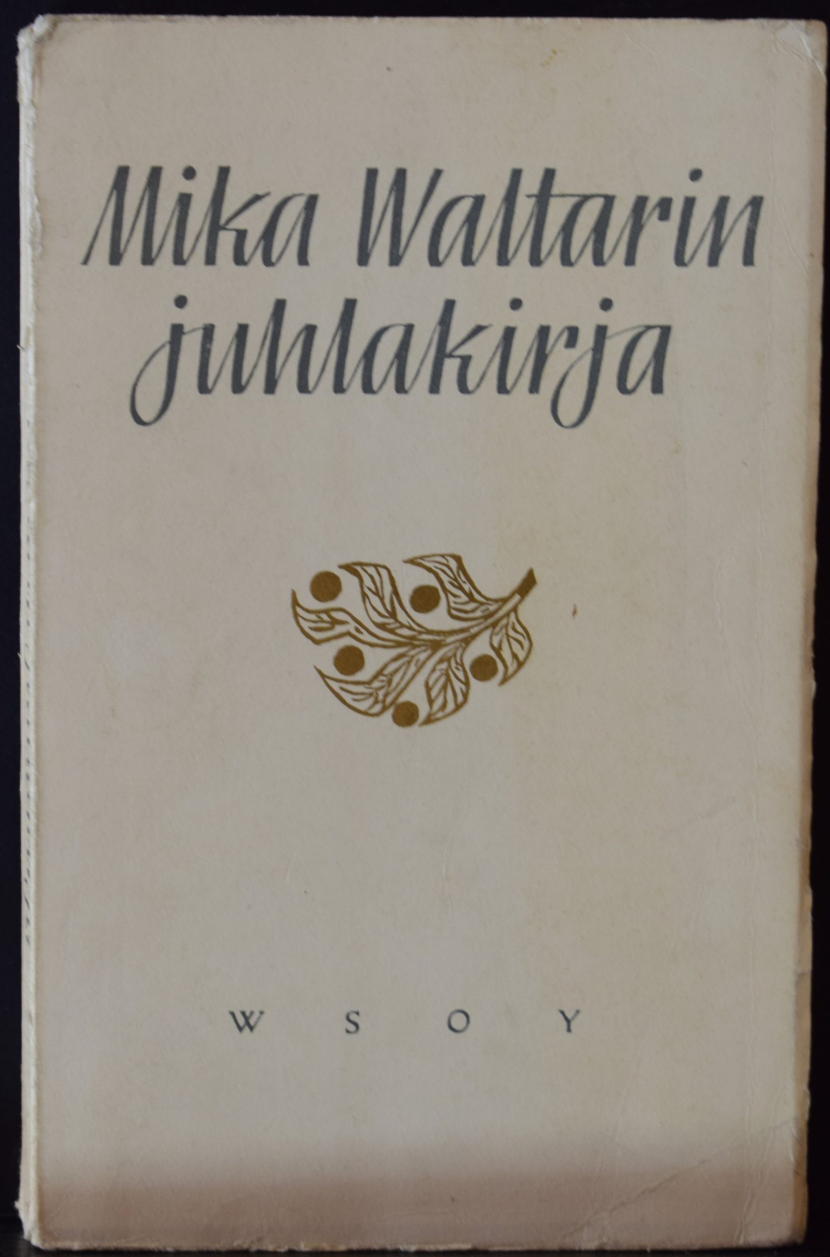 Waltari, Mika: Juhlakirja (omiste)
