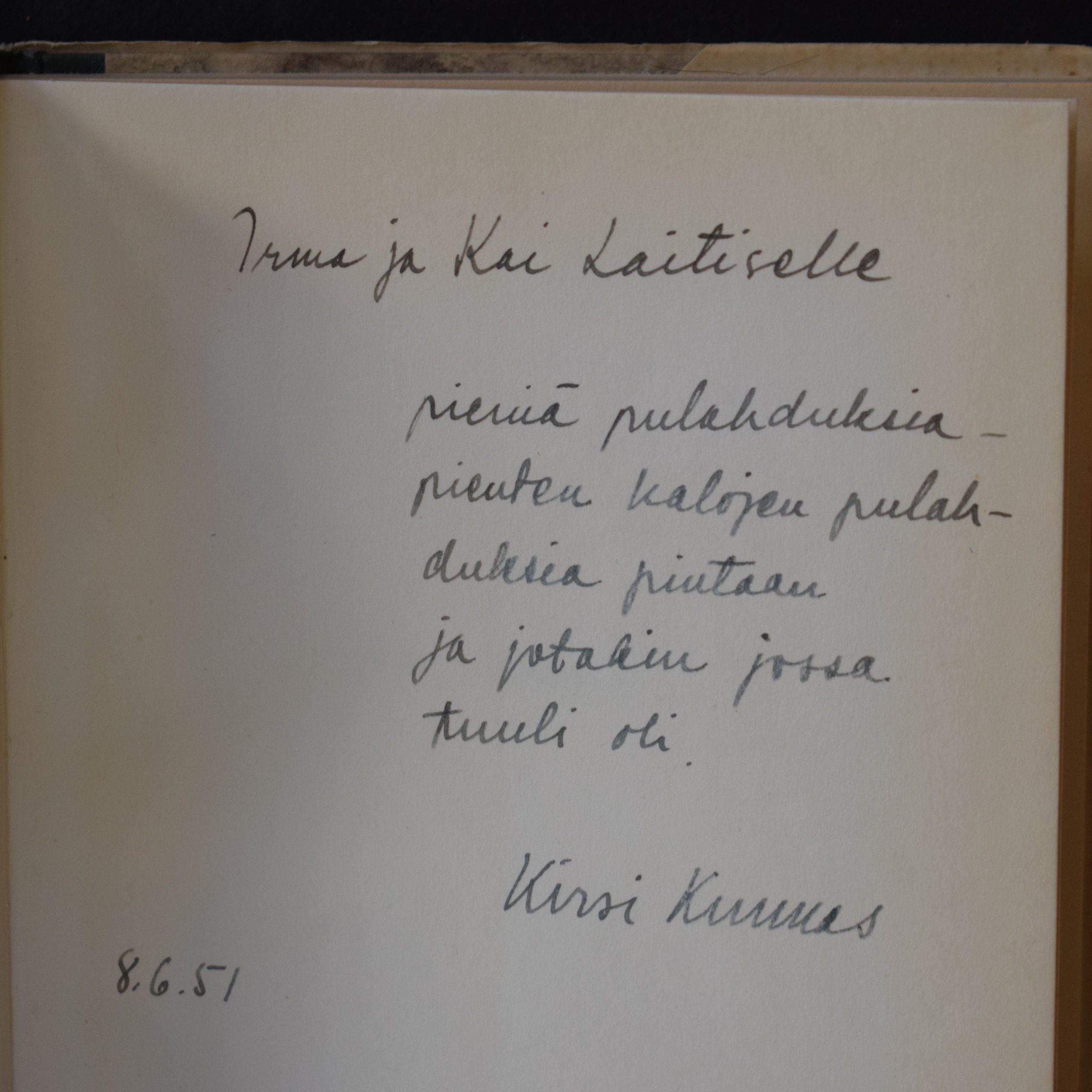 Kunnas, Kirsi: Uivat saaret (omiste) - Image 2