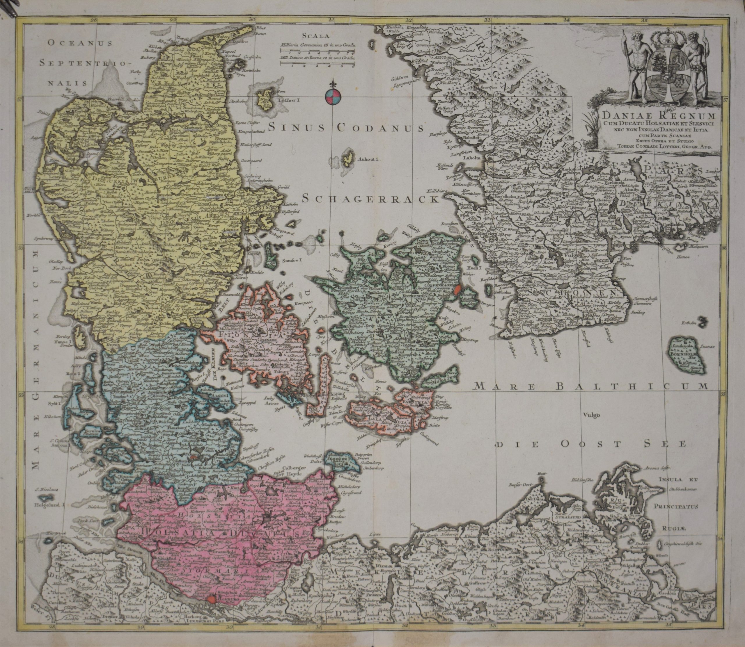 Lotter, T. C.: Daniae Regnum cum Ducatu Holsatiae et Slesvici