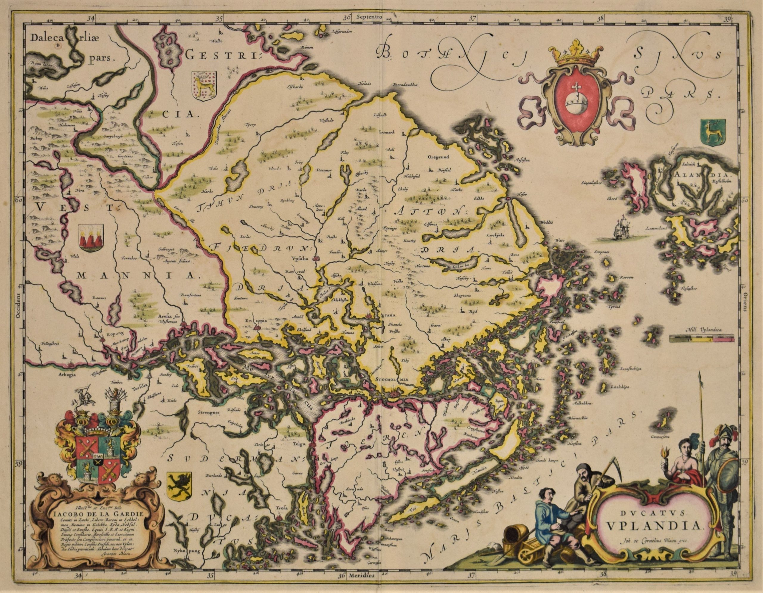 Blaeu, J. & C.: Ducatus Uplandia