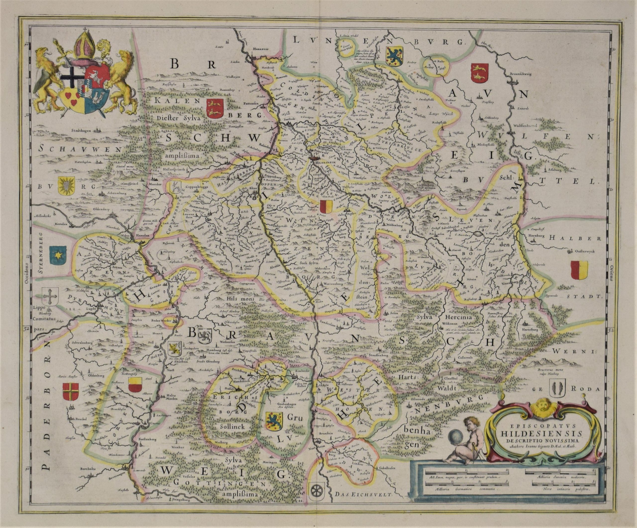 Blaeu, W. J.: Episcopatus Hildesiensis Descriptio Novissima