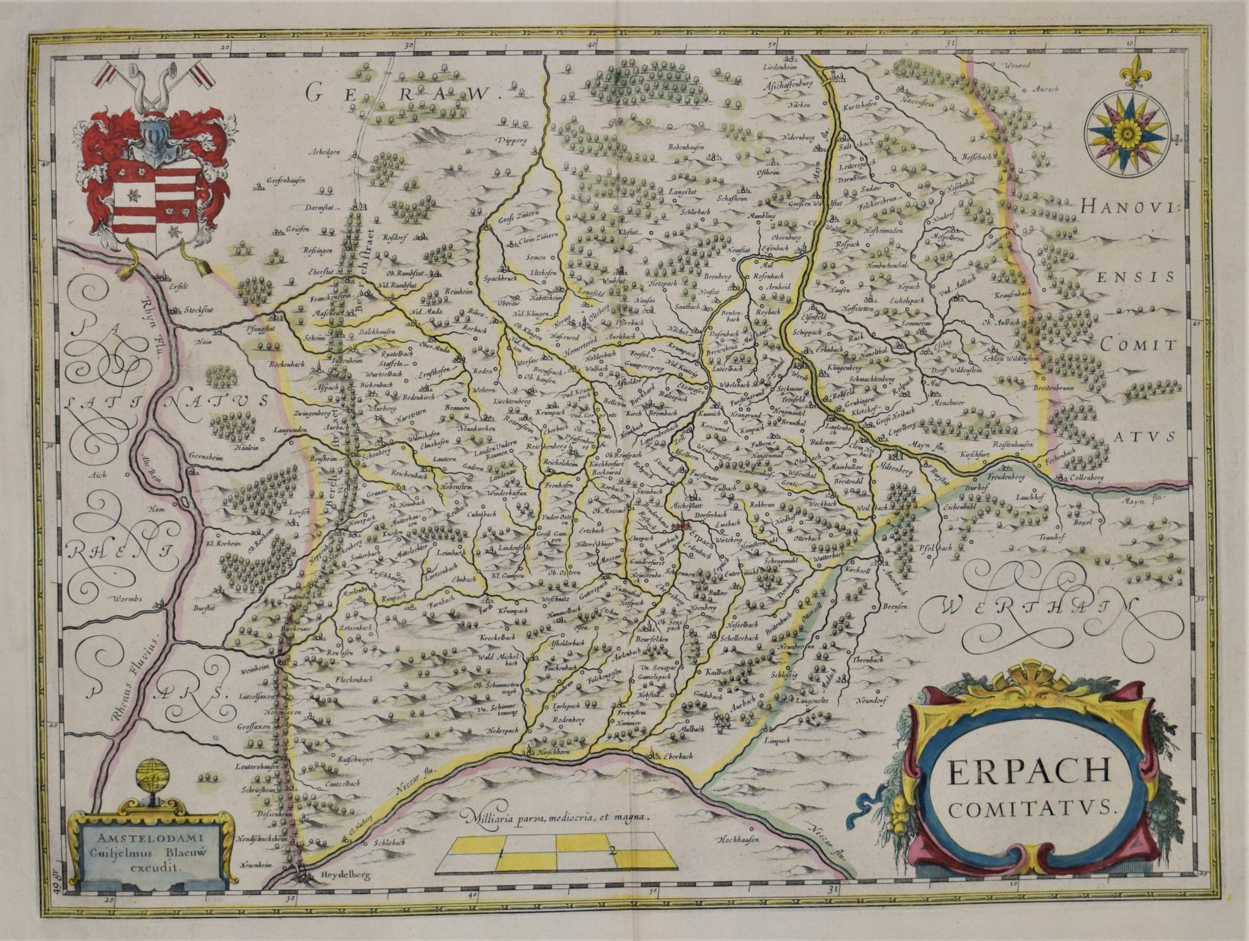 Blaeu, W. J.: Erpach Comitatus