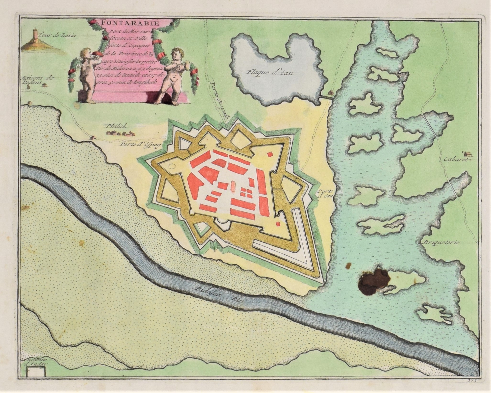 de Fer, Nicholas: Fontarabie