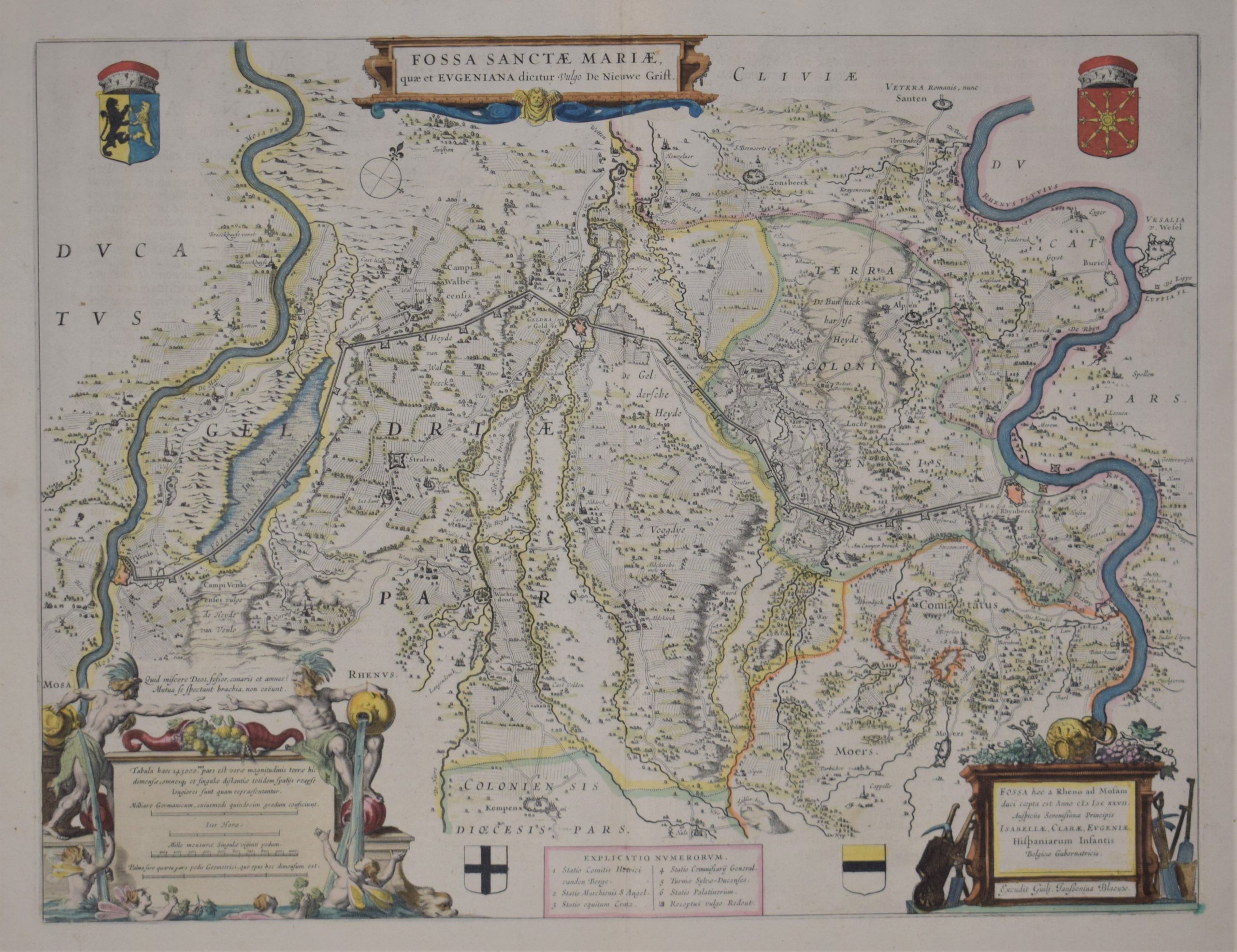 Blaeu, W. J.: Fossa Sanctae Mariae