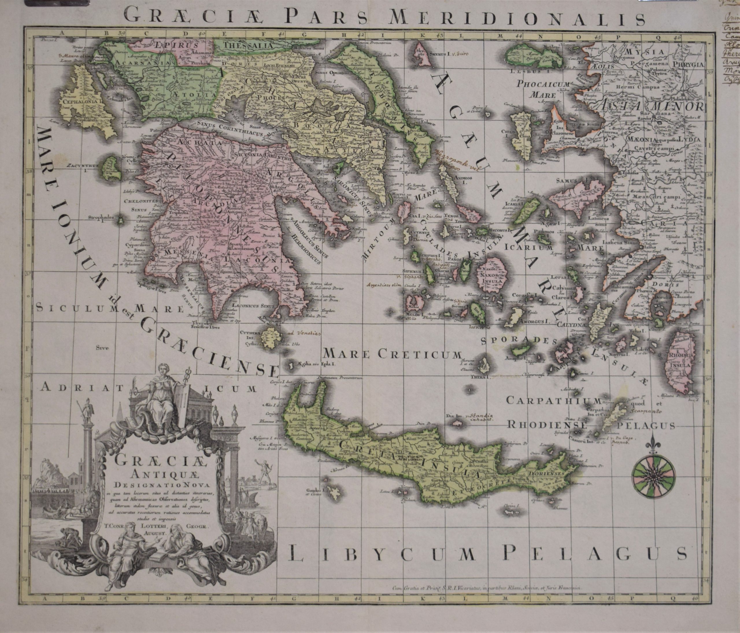 Lotter, T. C.: Graeciae Antiquae Designatio Nova