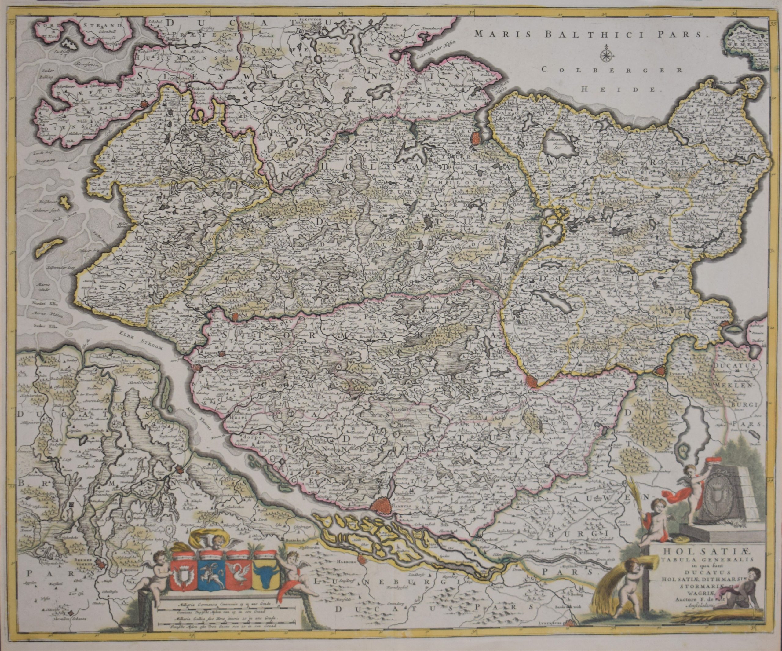 Wit, Frederick de: Holsatiae Tabula Generalis