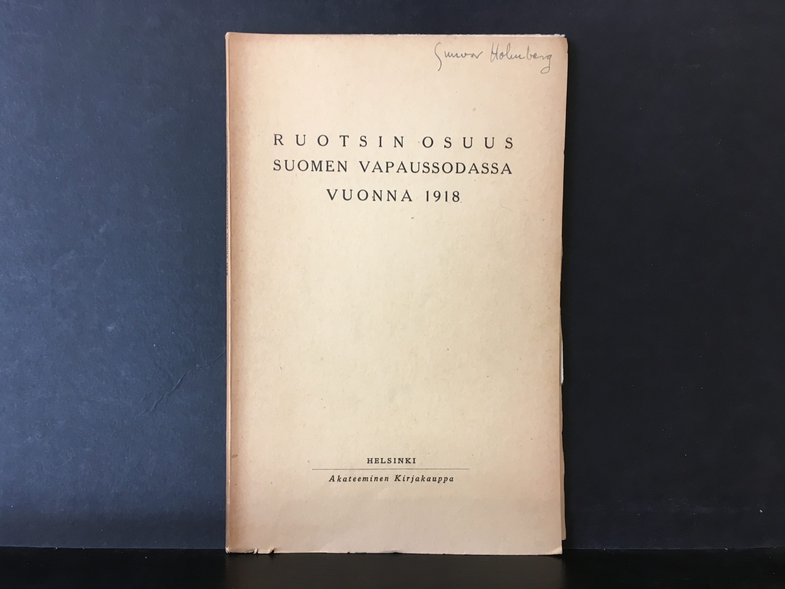 Ruotsin osuus Suomen vapaussodassa vuonna 1918