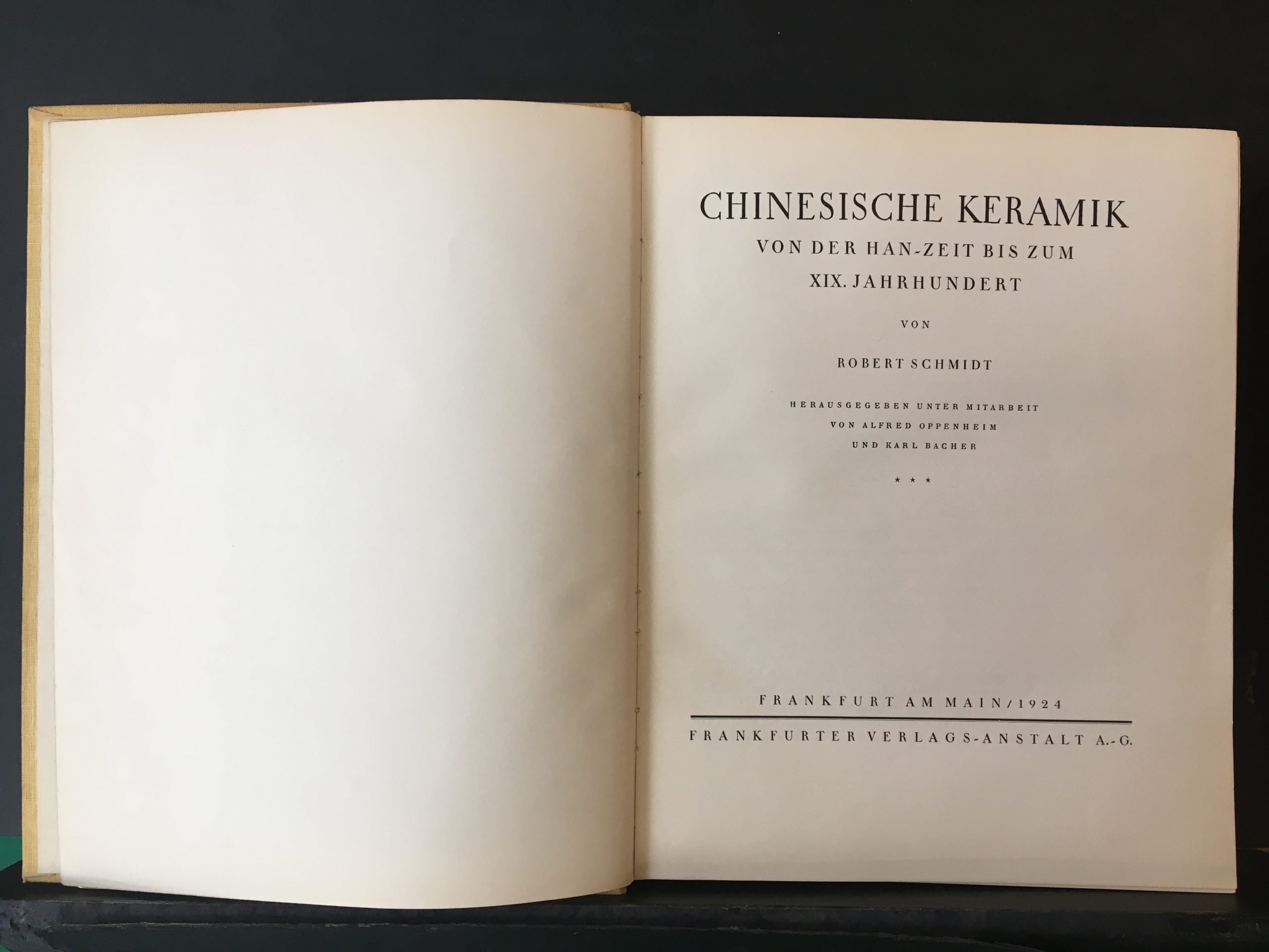 Schmidt, R.: Chinesische Keramik von Der Han-Zeit Bis Zum XIX Jahrhundert - Image 2