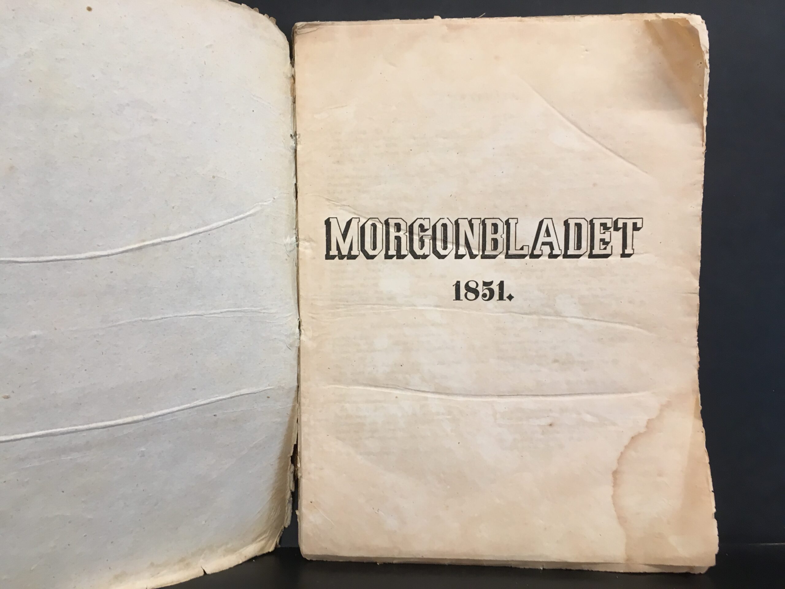 Morgonbladet 1851 No 1-99