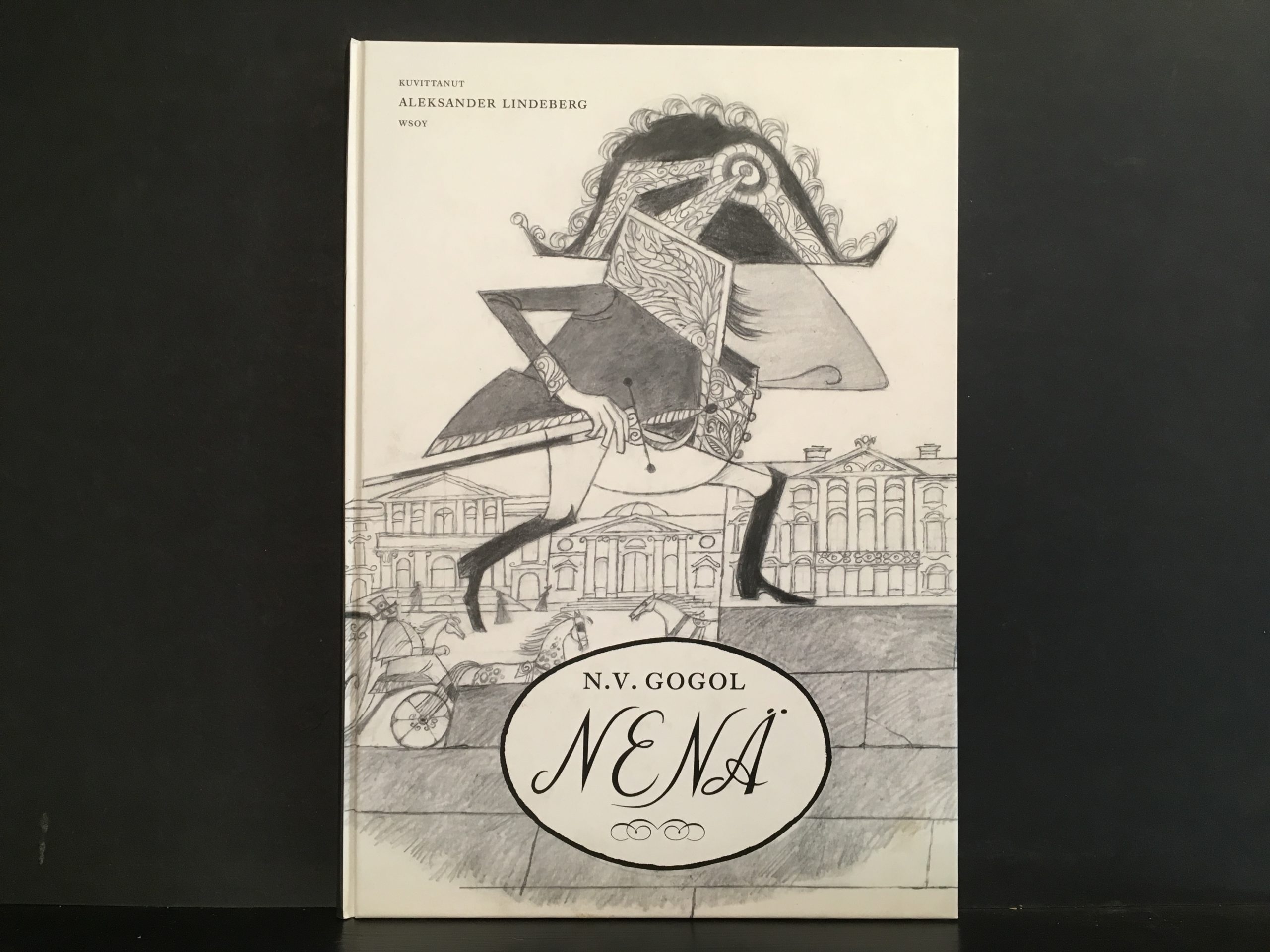 Gogol, N. V.: Nenä (kuvittanut Alexander Lindberg)