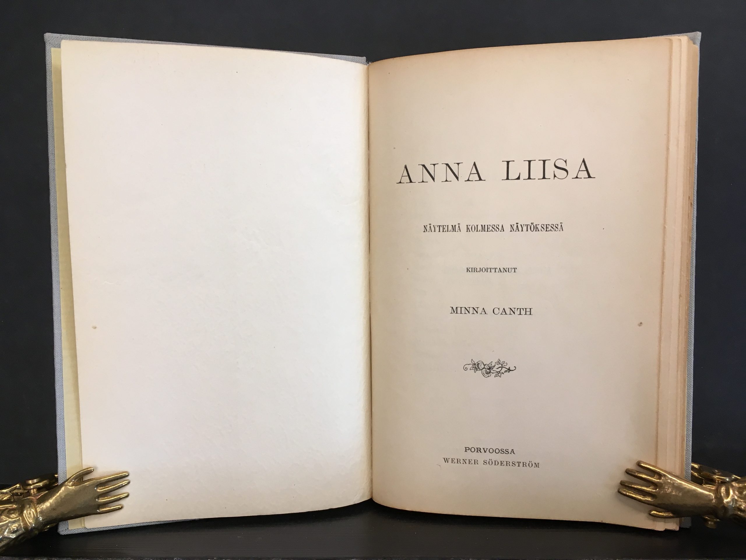 Canth, Minna: Anna Liisa : näytelmä kolmessa näytöksessä (1.p.) - Image 2