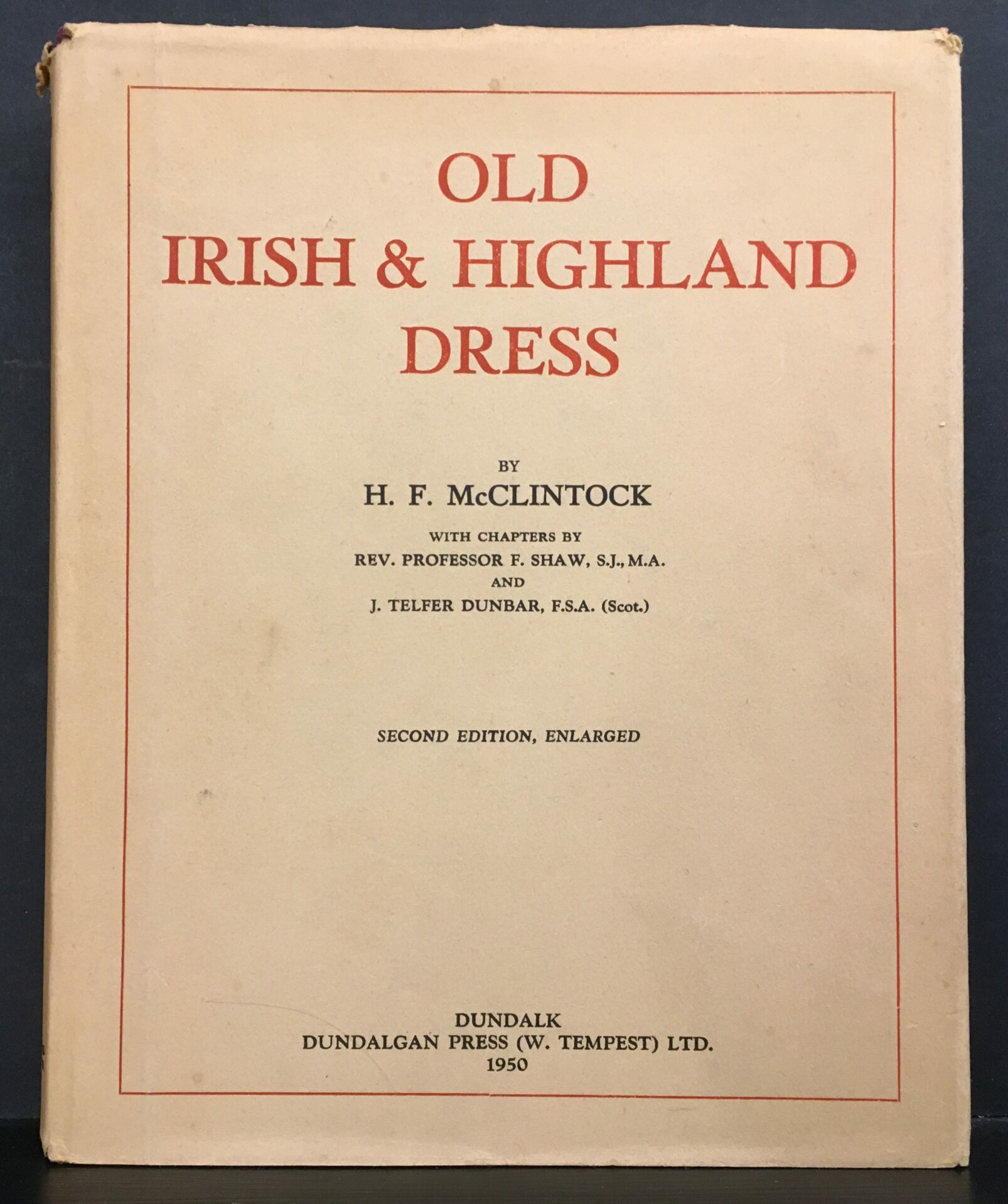 Old Irish and Highland Dress