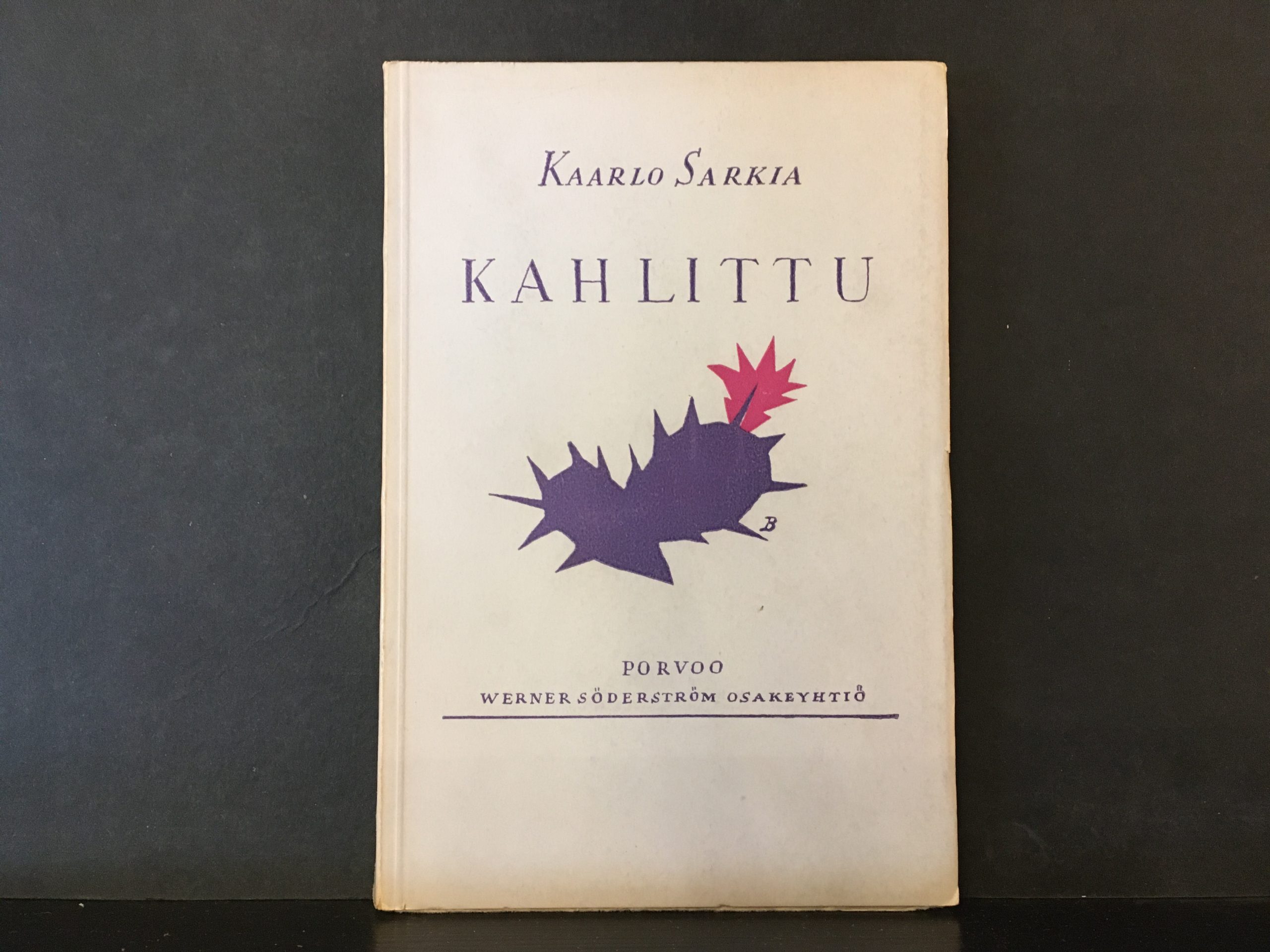 Sarkia, Kaarlo: Kahlittu