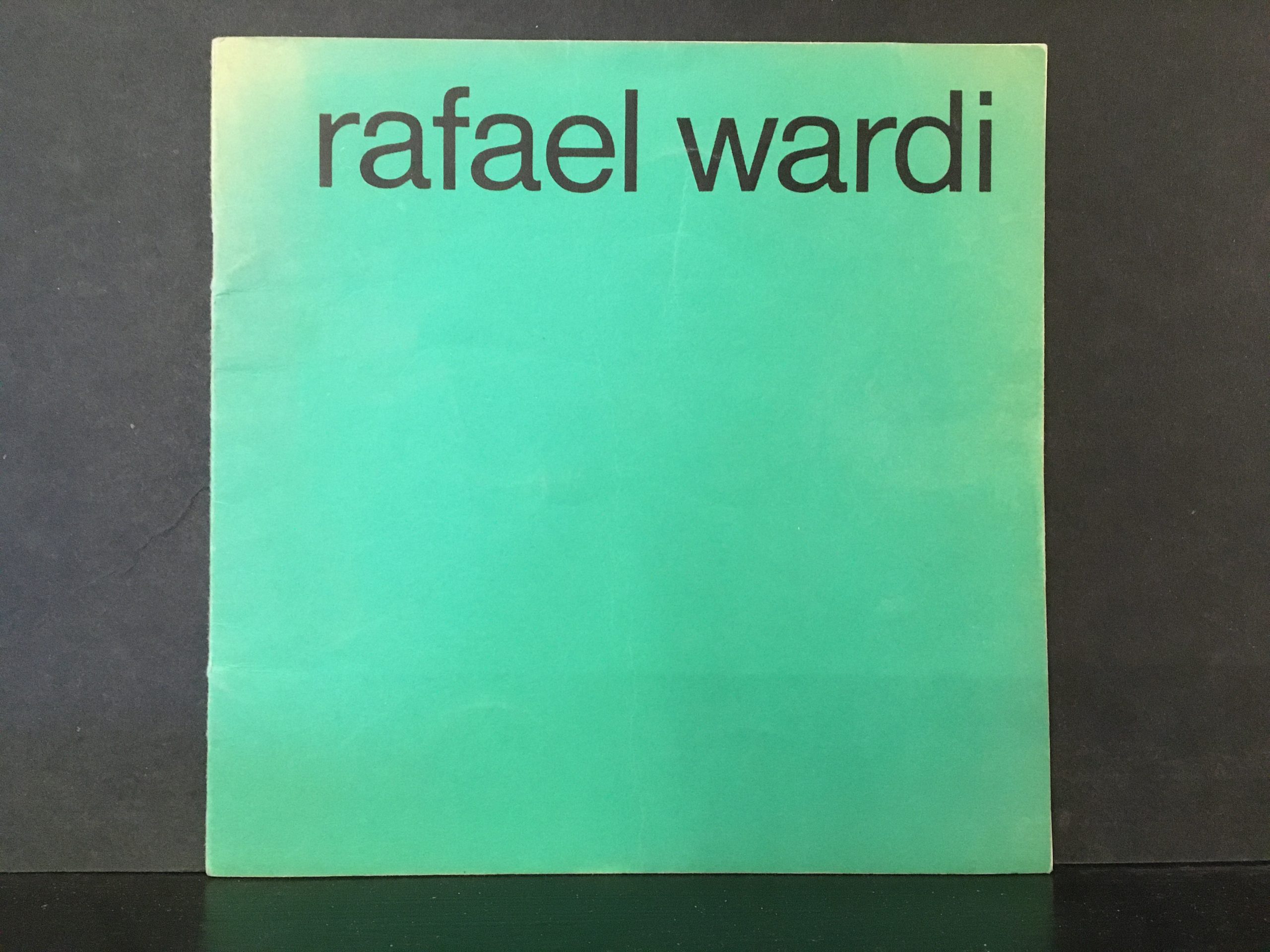 Rafael Wardi. Retrospektiivinen näyttely Helsingin Taidehallissa 19.2.-7.3.1971. Retrospektiv utställning i Helsingfors Konsthall