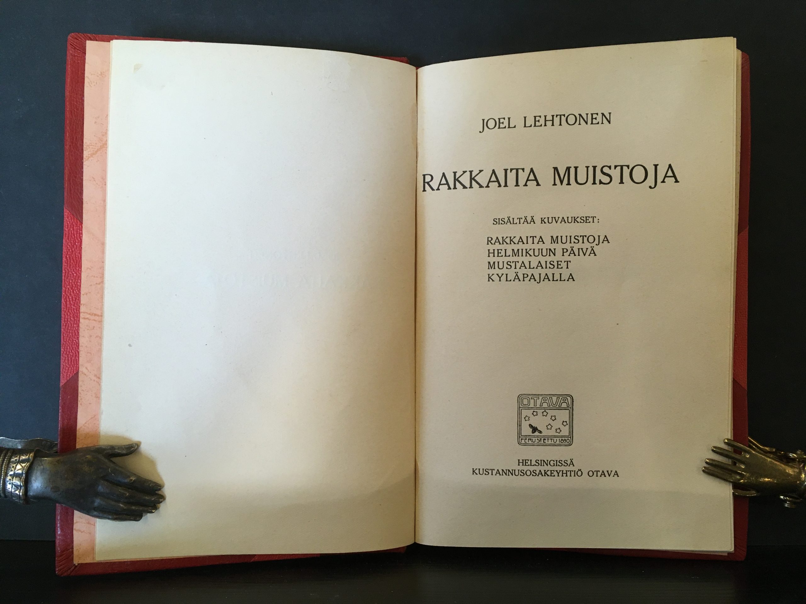 Lehtonen, Joel: Rakkaita muistoja