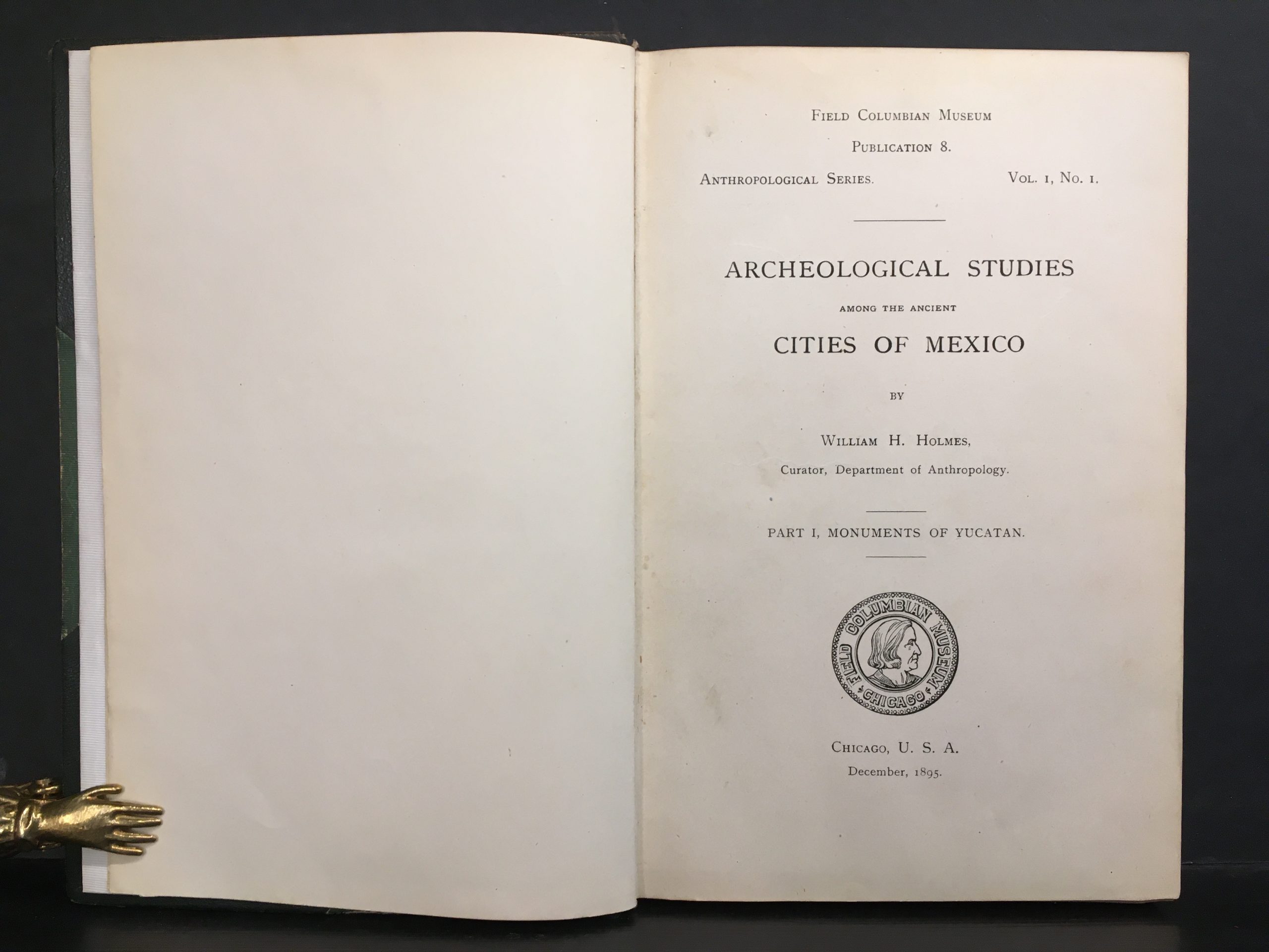 Holmes, H. William: Archaeological Studies among the Ancient Cities of Mexico. Part I, Monuments of Yucatan - Image 2