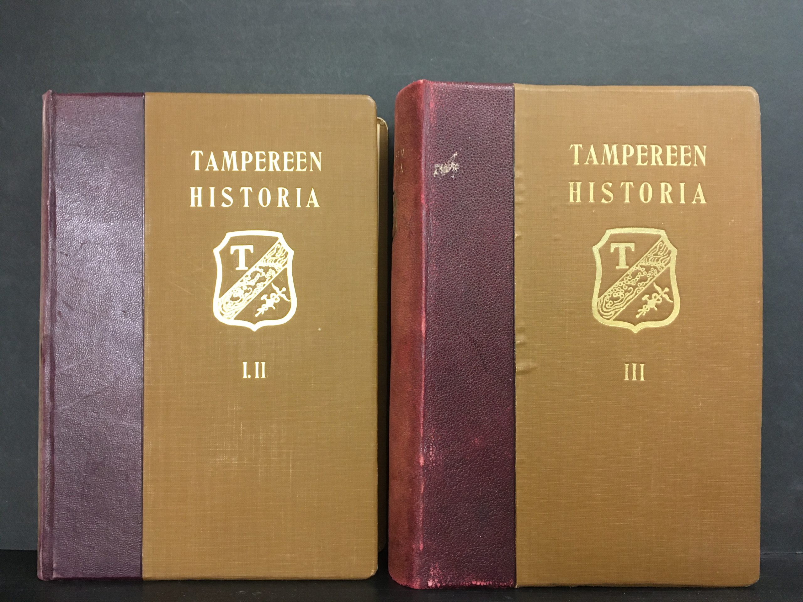 Voionmaa, Väinö: Tampereen kaupungin historia I-III