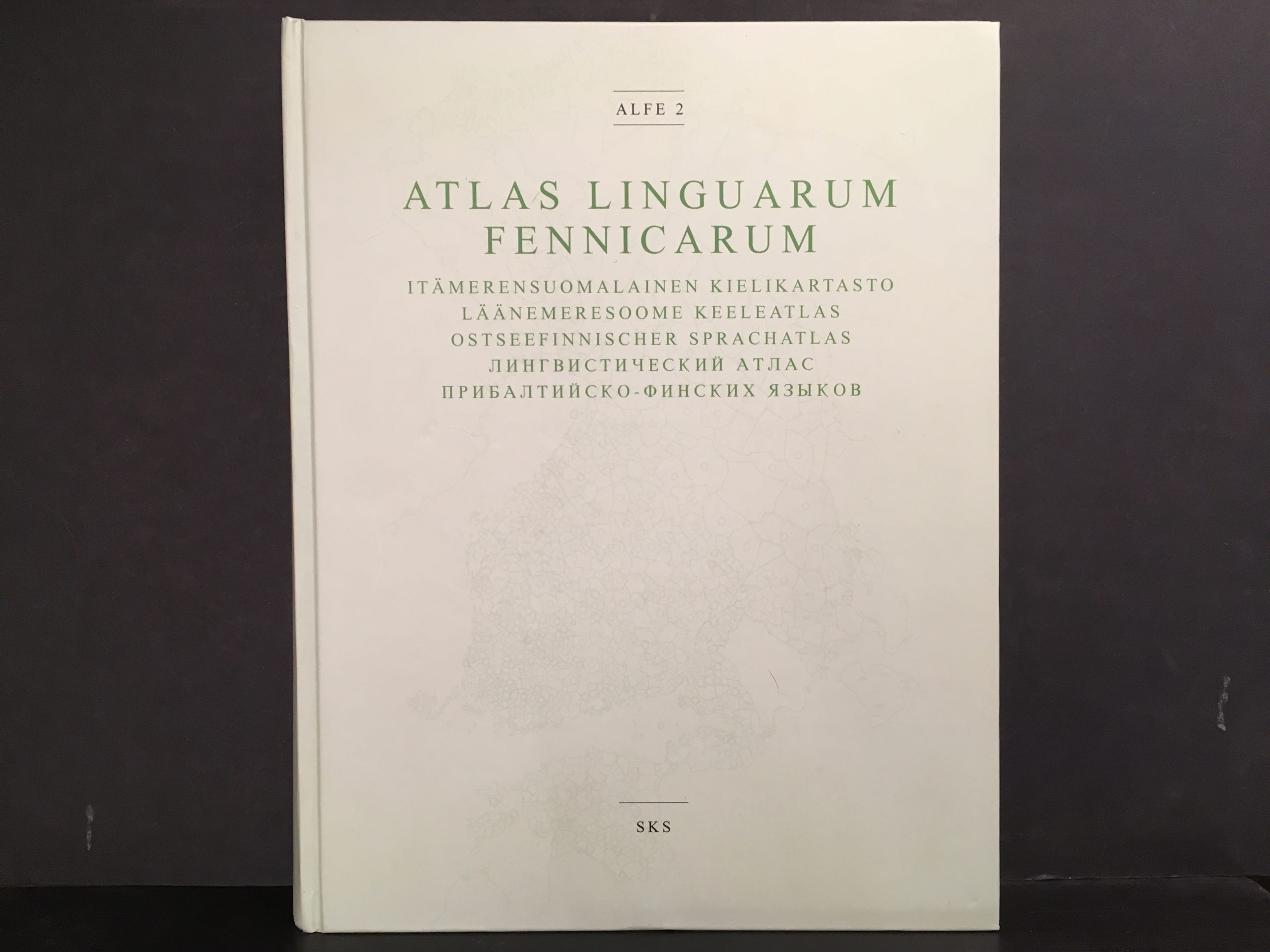 Atlas linguarum Fennicarum: Itämerensuomalainen kielikartasto. Läänemeresoome keeleatlas. Ostseefinnischer Sprachatlas. Lingvističeskij atlas pribaltijsko-finskih âzykov. ALFE 2