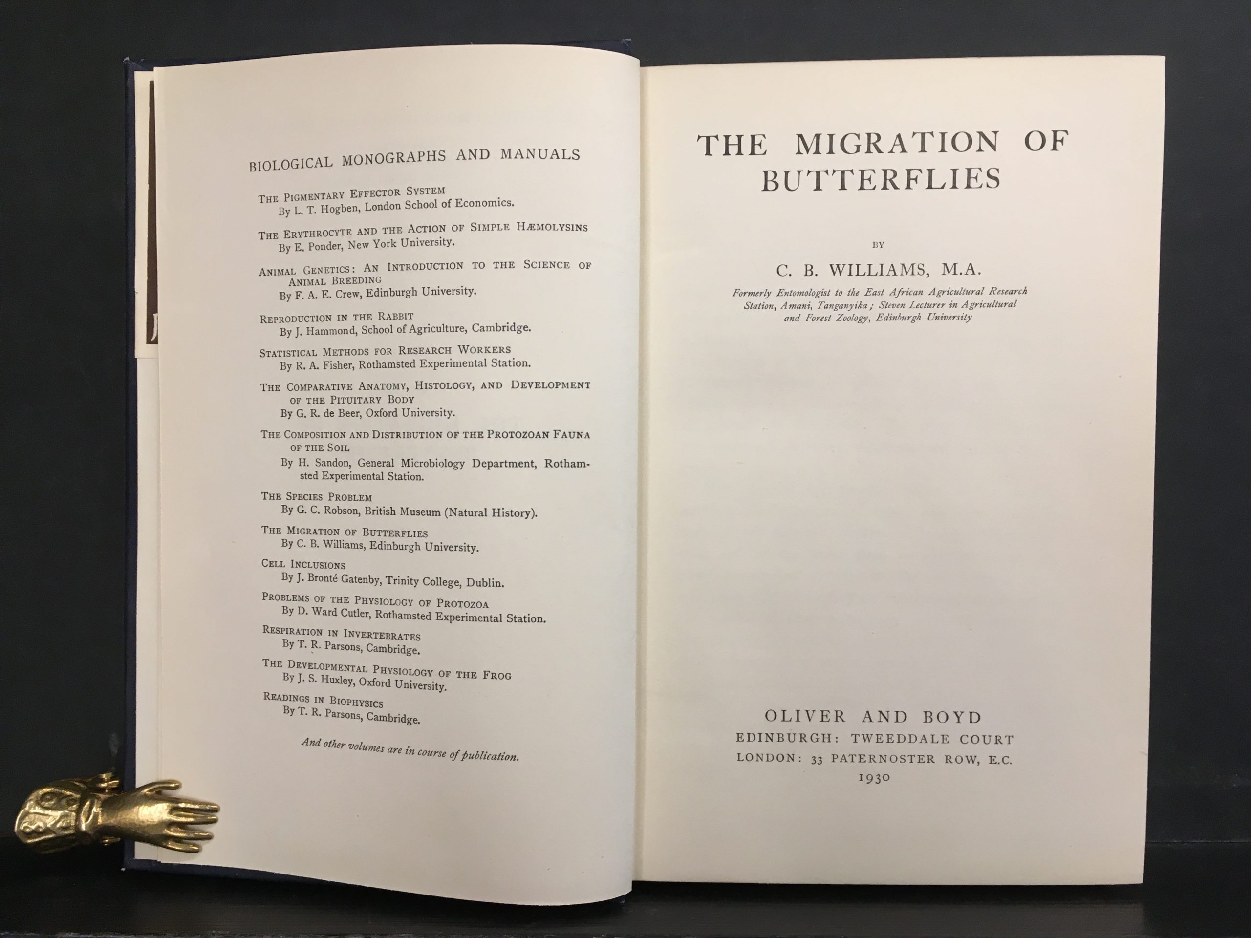 Williams, C. B.: The Migration of Butterflies - Image 2