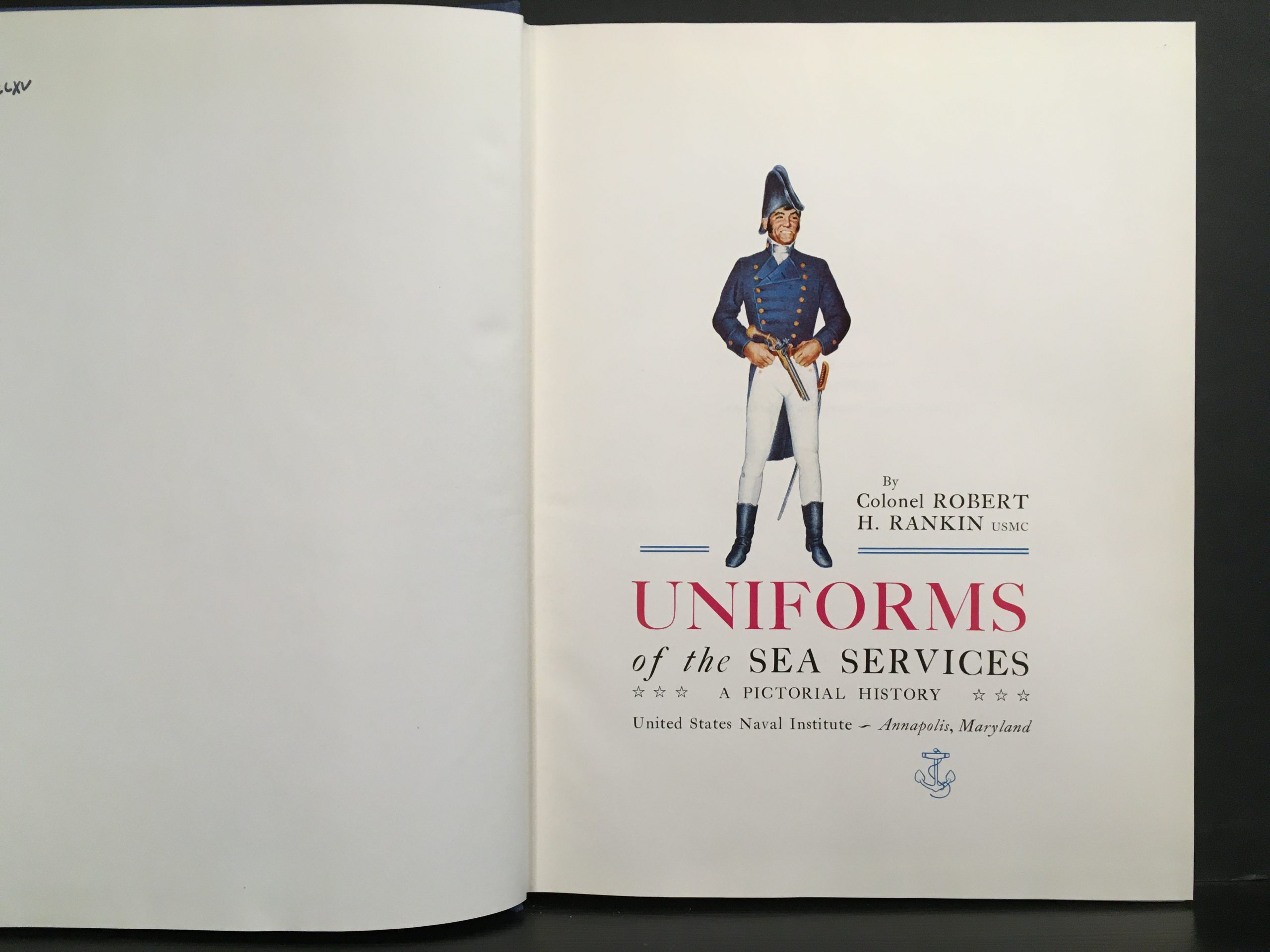 Rankin, Colonel Robert H.: Uniforms of the Sea Services, a Pictorial History - Image 2