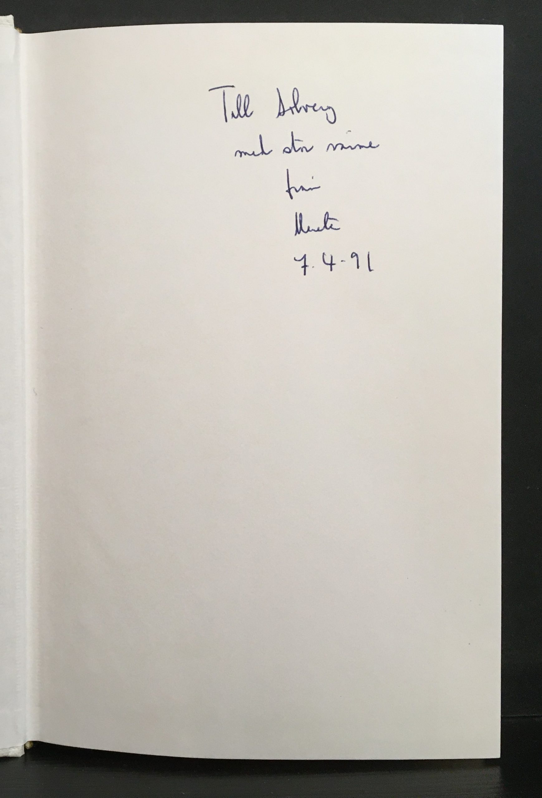 Mazzarella, Merete: Samtal (*dedikation) - Image 2