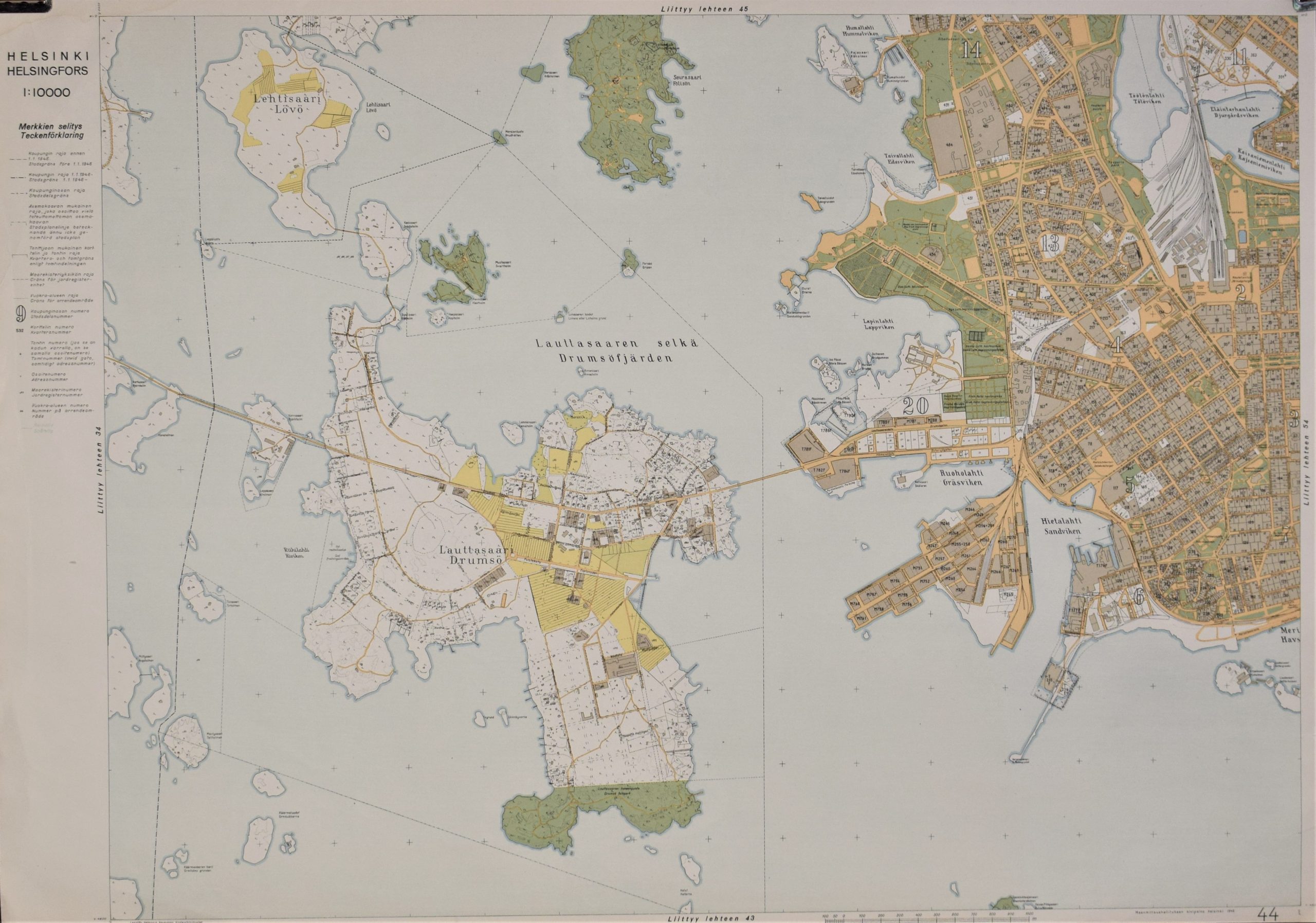 Lauttasaari - Drumsö (1946)