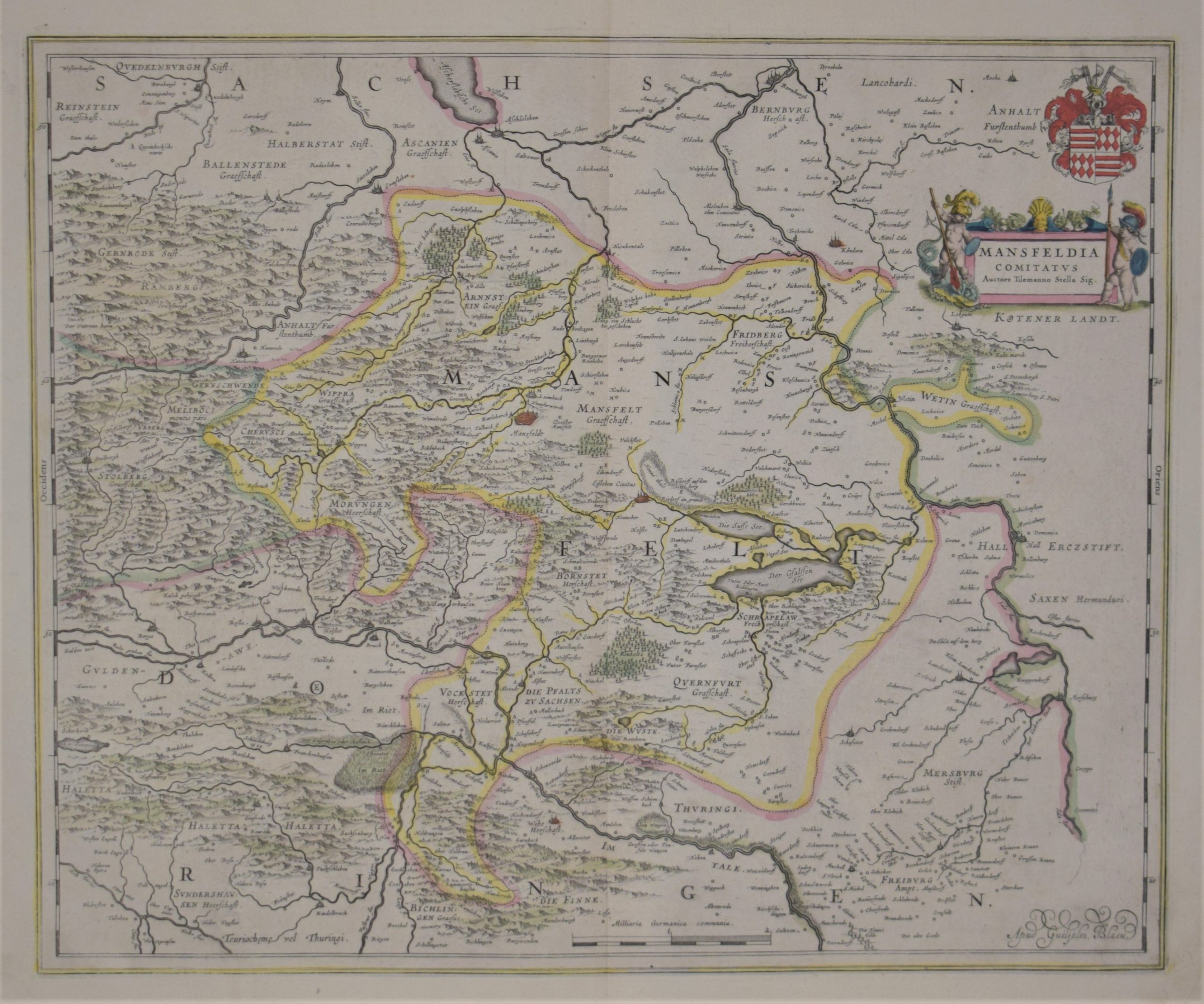 Blaeu, W. J.: Mansfeldia Comitatus