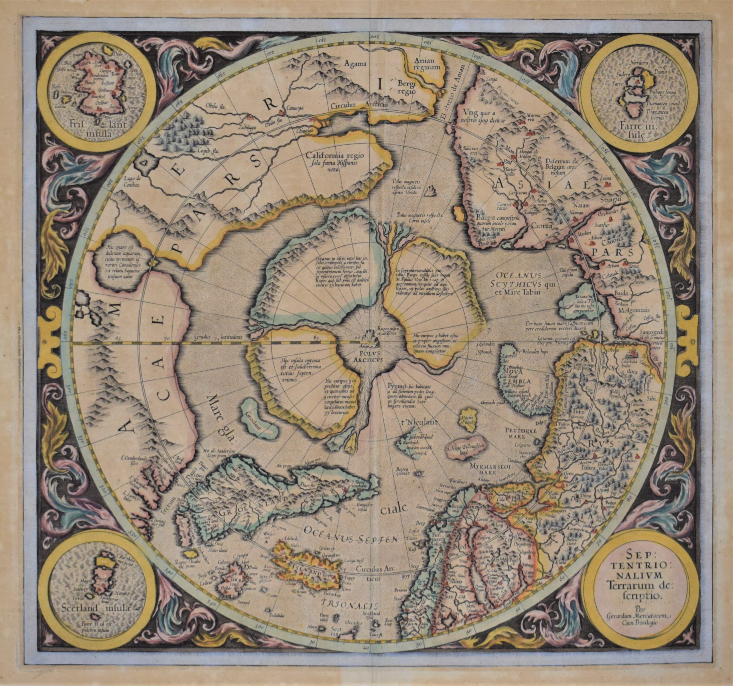 Mercator, G.: Septentrionalium Terrarum descriptio