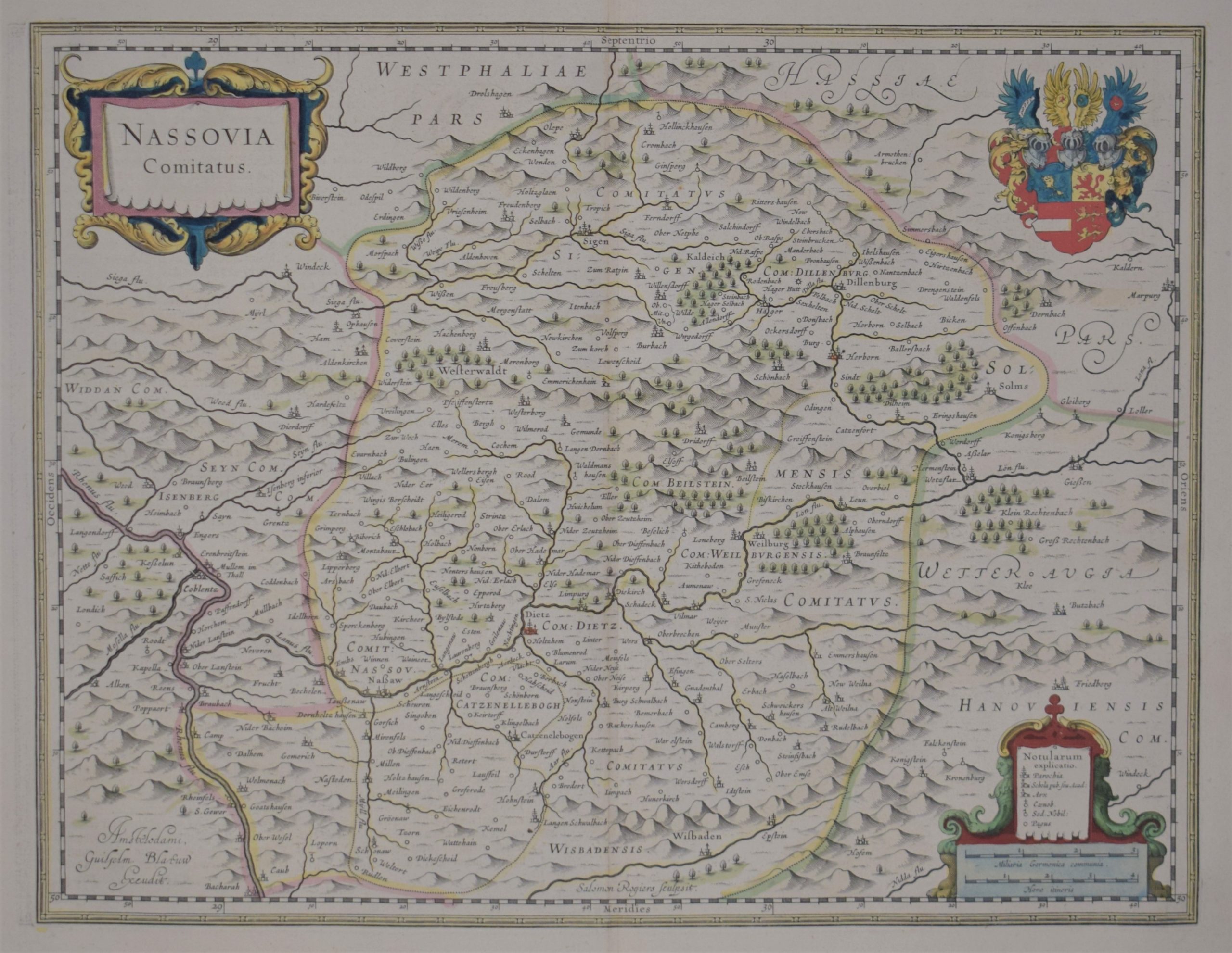 Blaeu, W. J.: Nassovia Comitatus