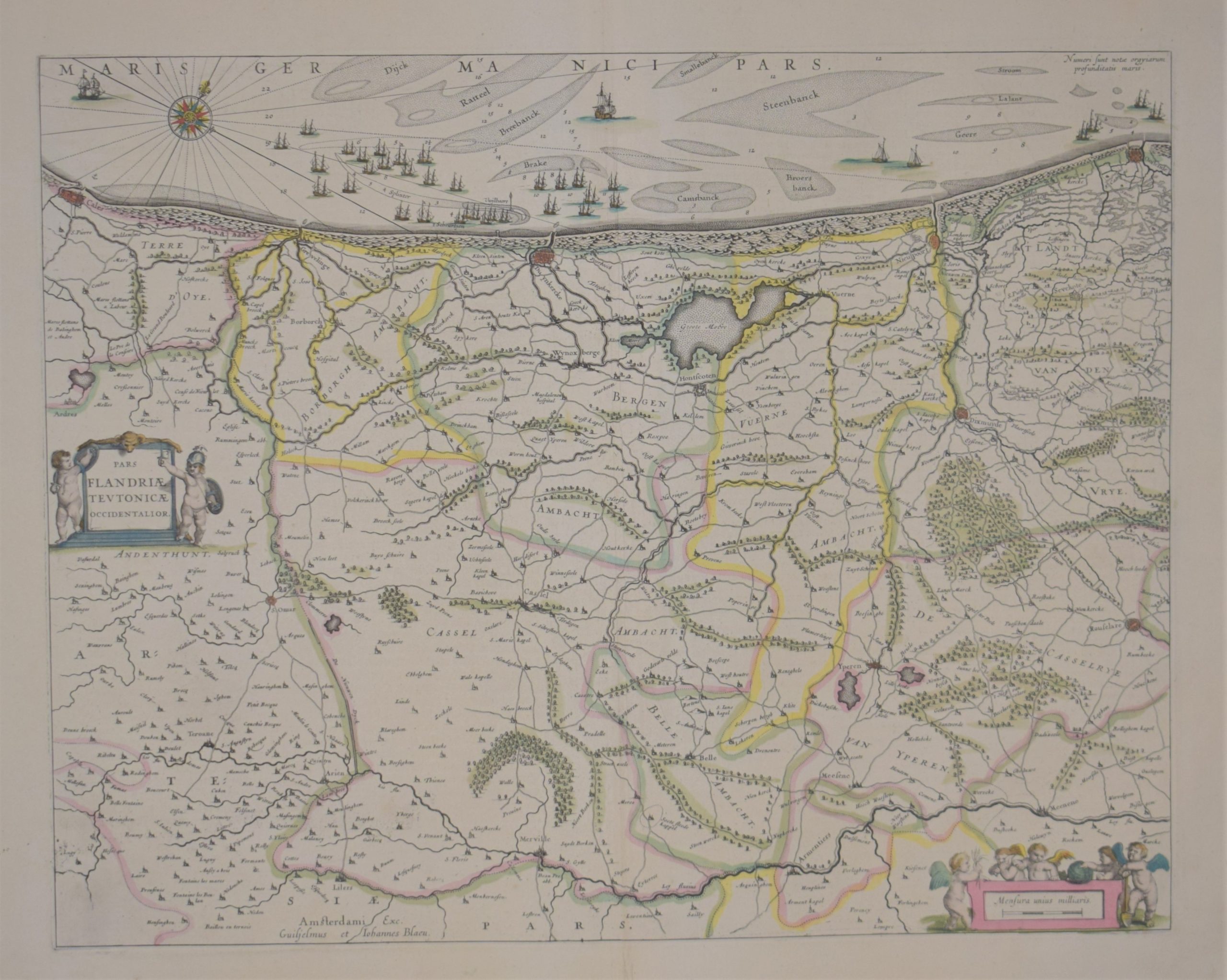Blaeu, W. J.: Pars Flandriae Teutonicae Occidentalior