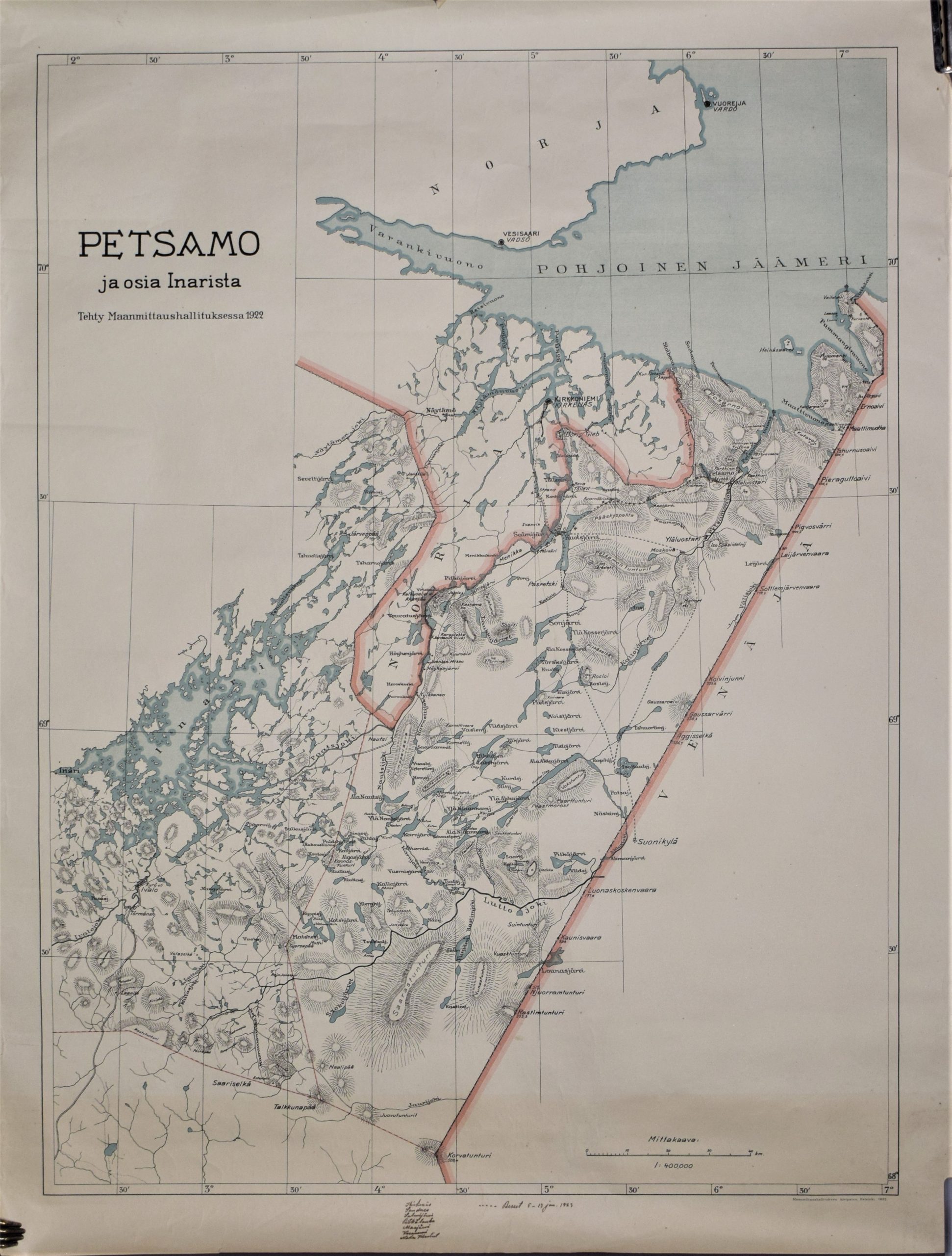 Petsamo ja osia Inarista (1922)