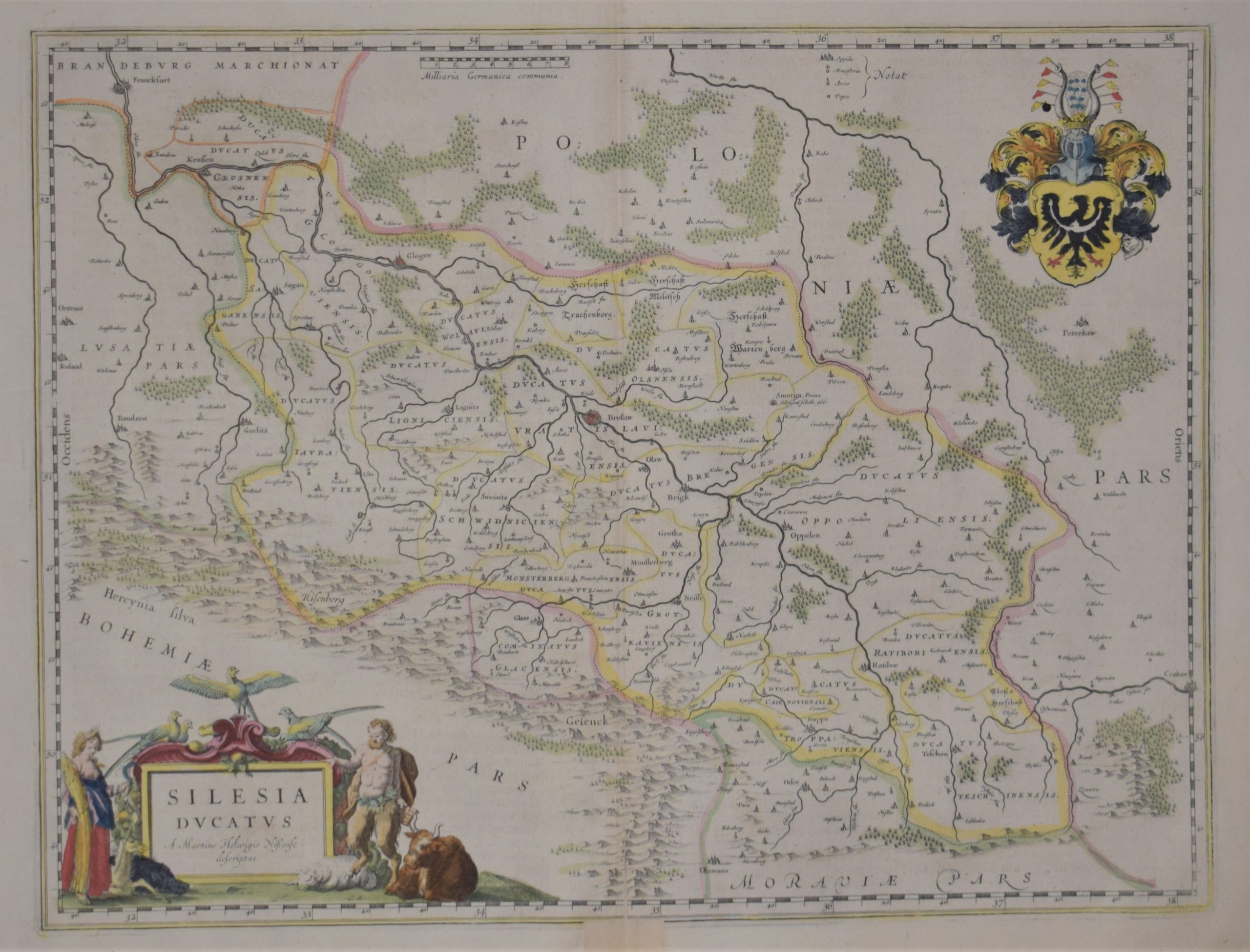 Blaeu, W. J.: Silesia Ducatus